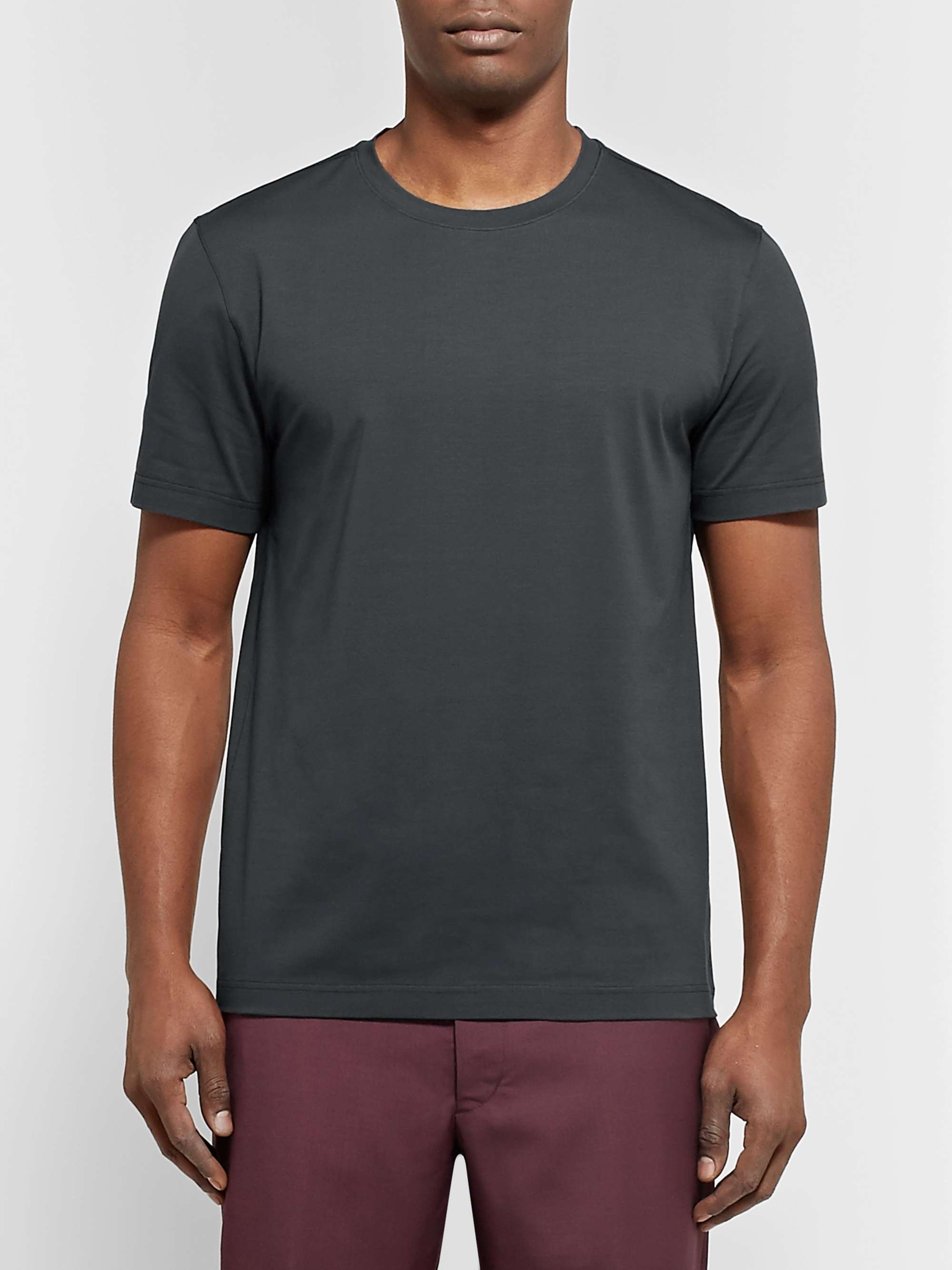 PRADA Stretch-Cotton Jersey T-Shirt