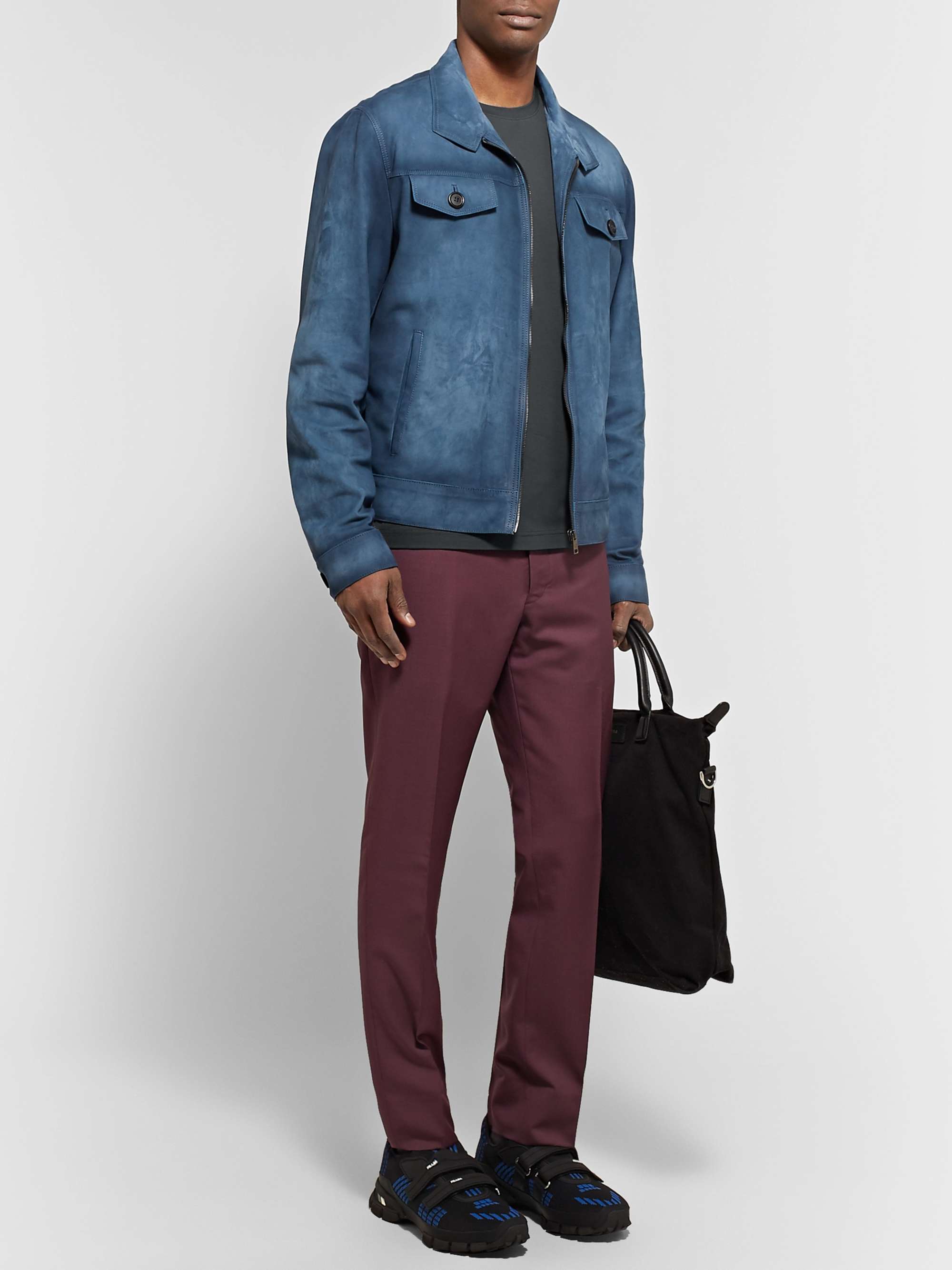 PRADA Stretch-Cotton Jersey T-Shirt