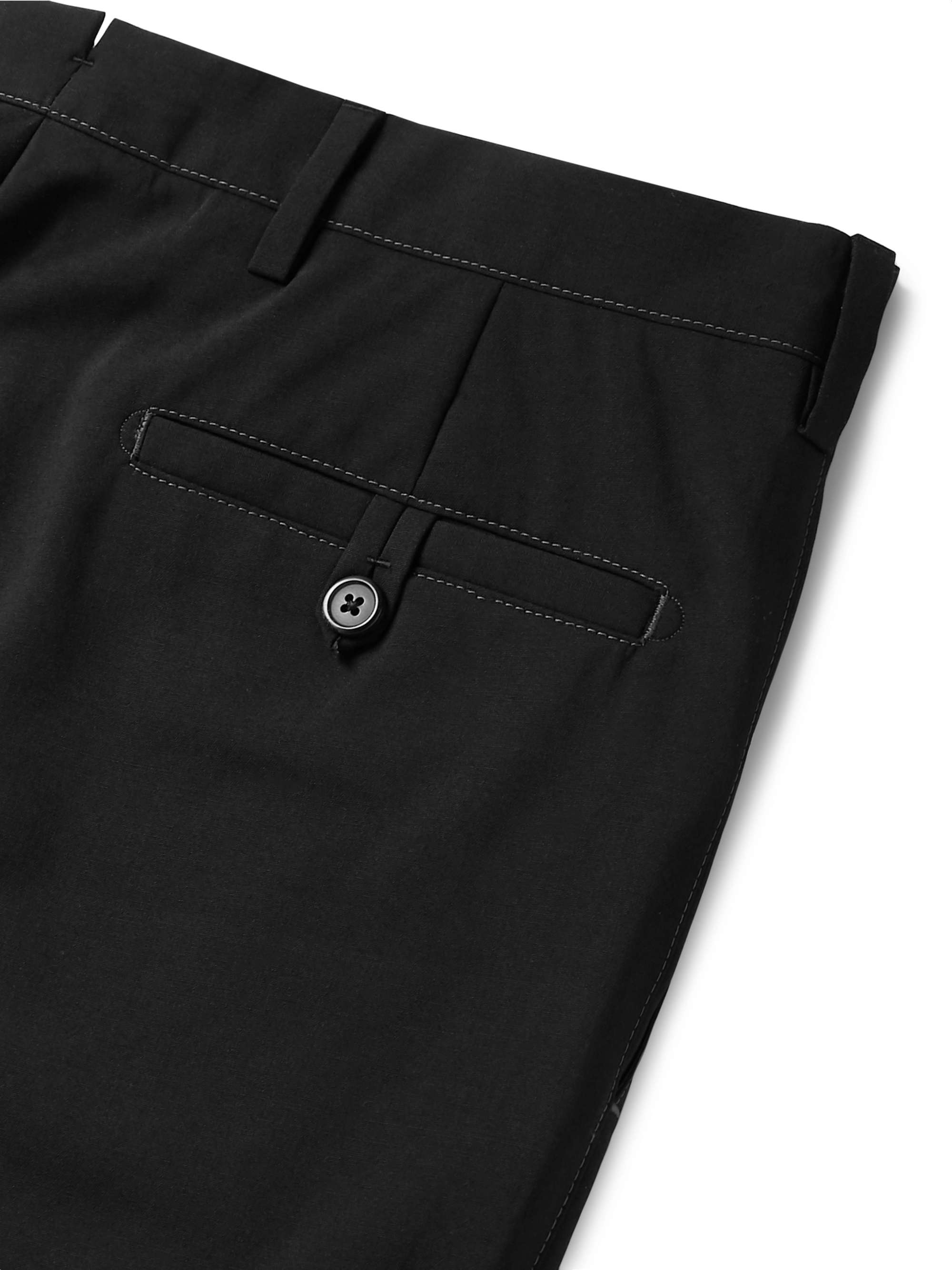 PRADA Cropped Virgin Wool Trousers