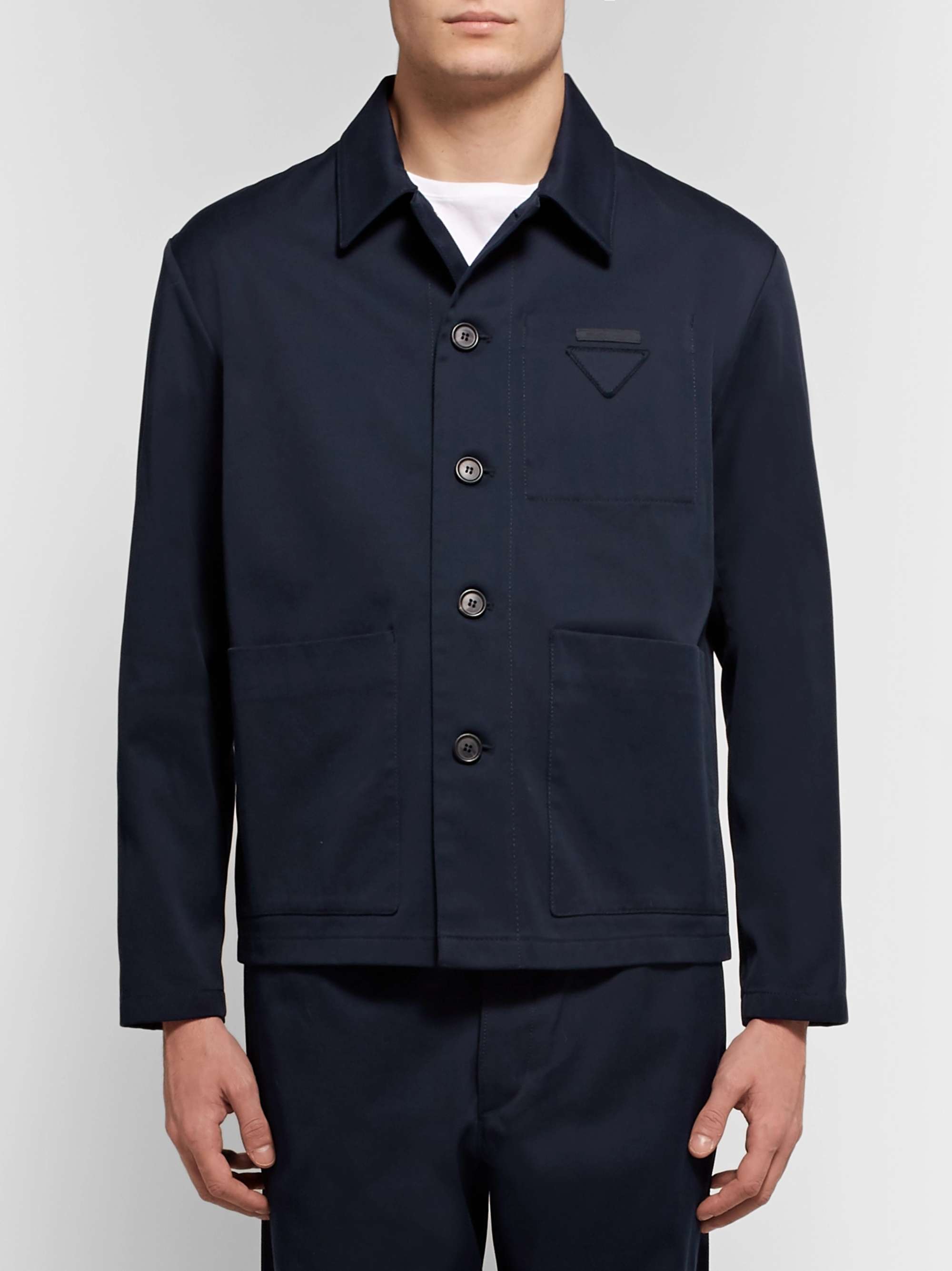PRADA Cotton-Twill Chore Jacket