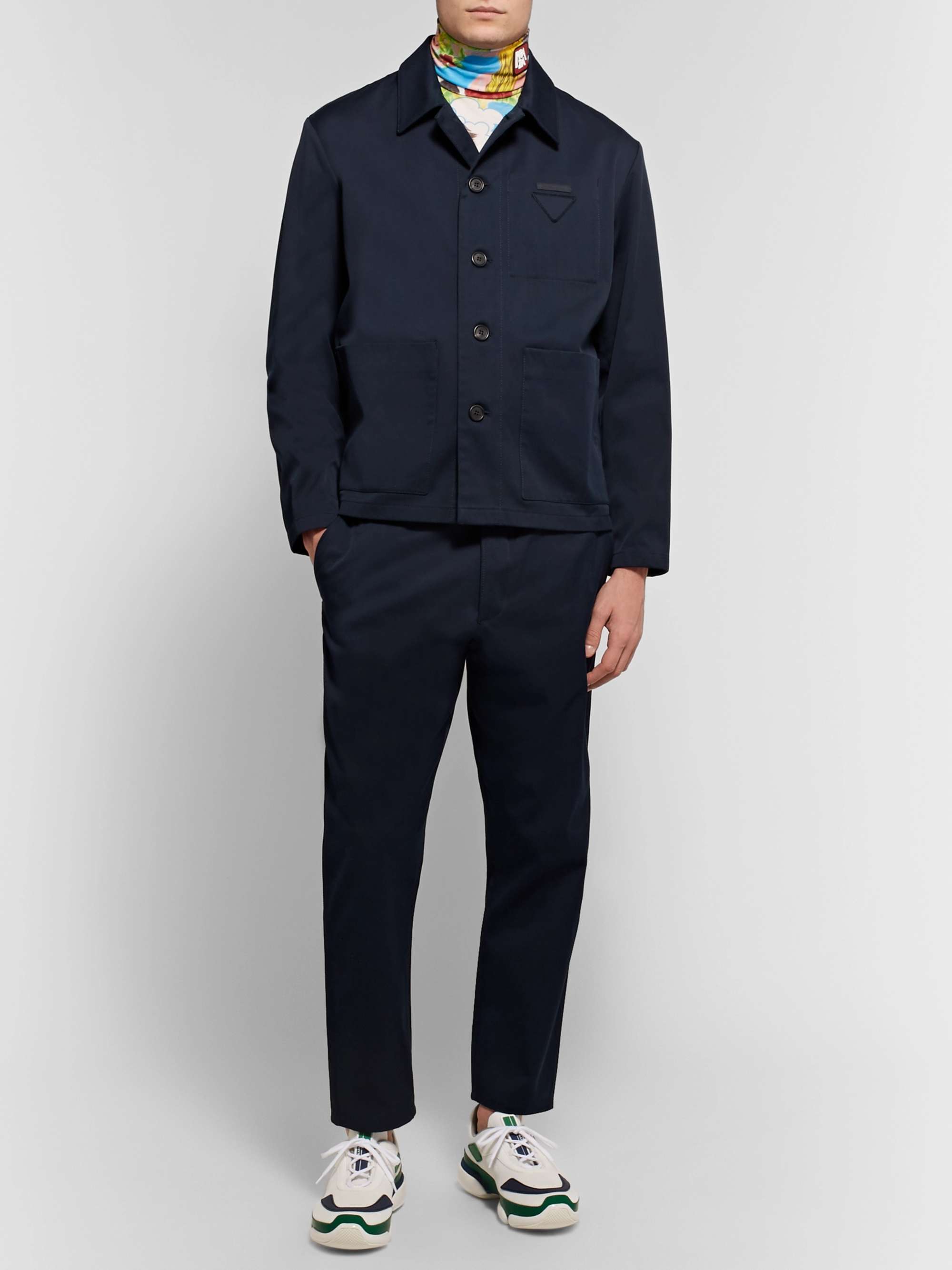 PRADA Cotton-Twill Chore Jacket
