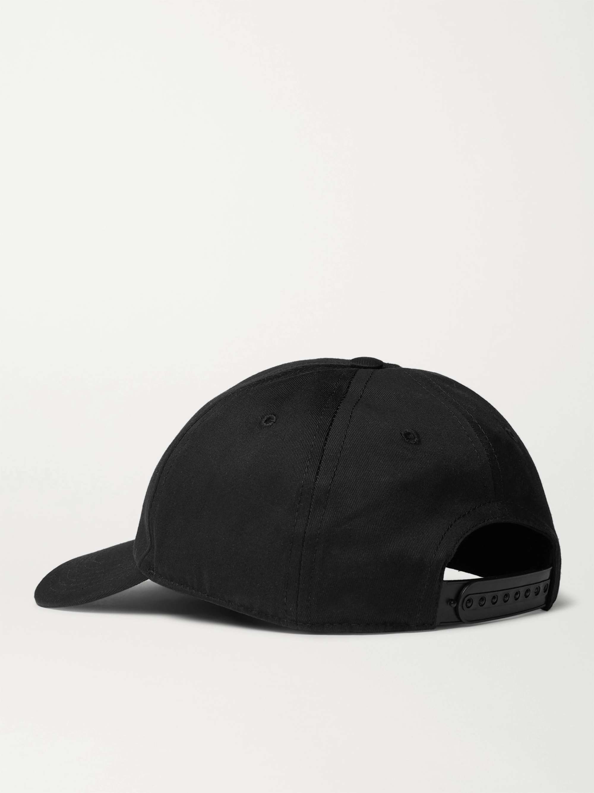 BURBERRY Logo-Embroidered Cotton-Twill Baseball Cap