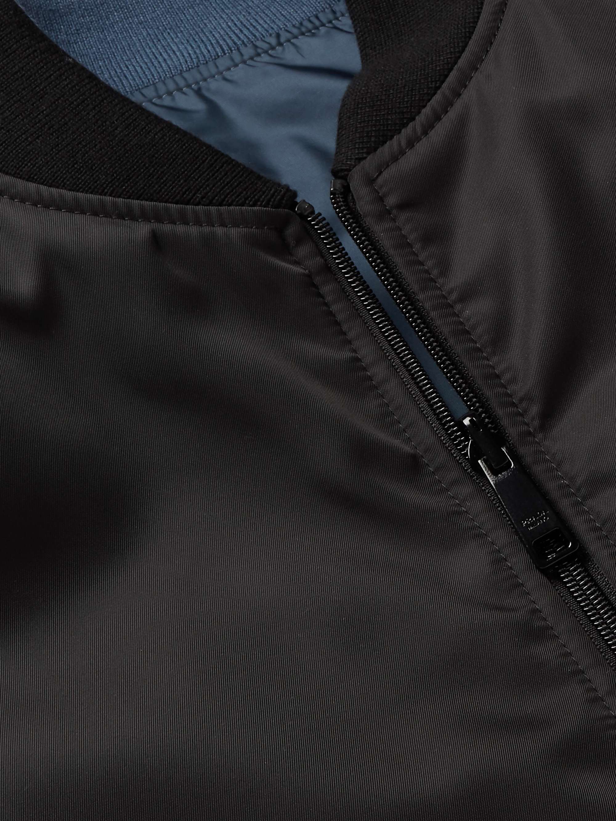 PRADA Reversible Shell Bomber Jacket