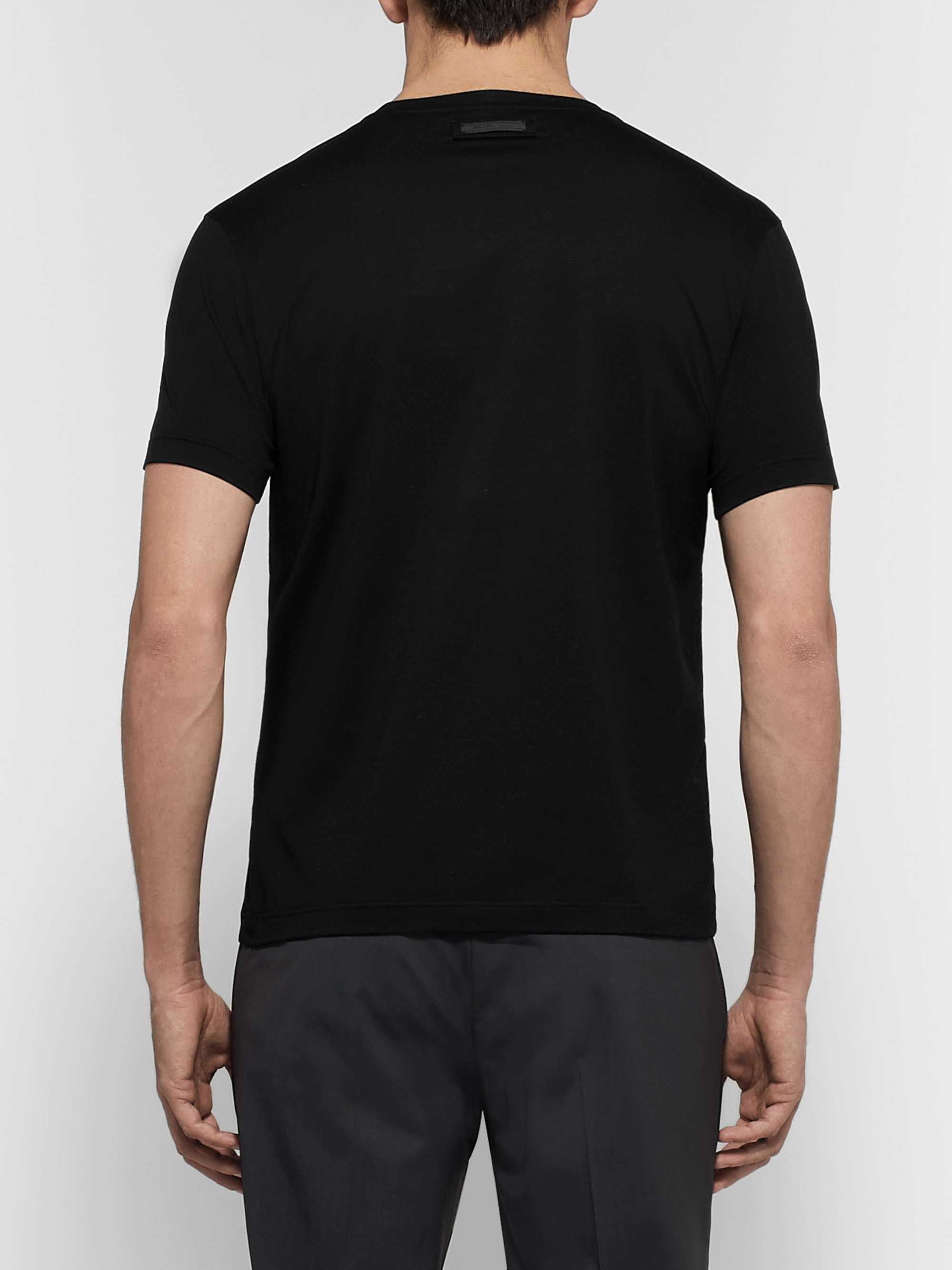 PRADA Stretch-Cotton Jersey T-Shirt