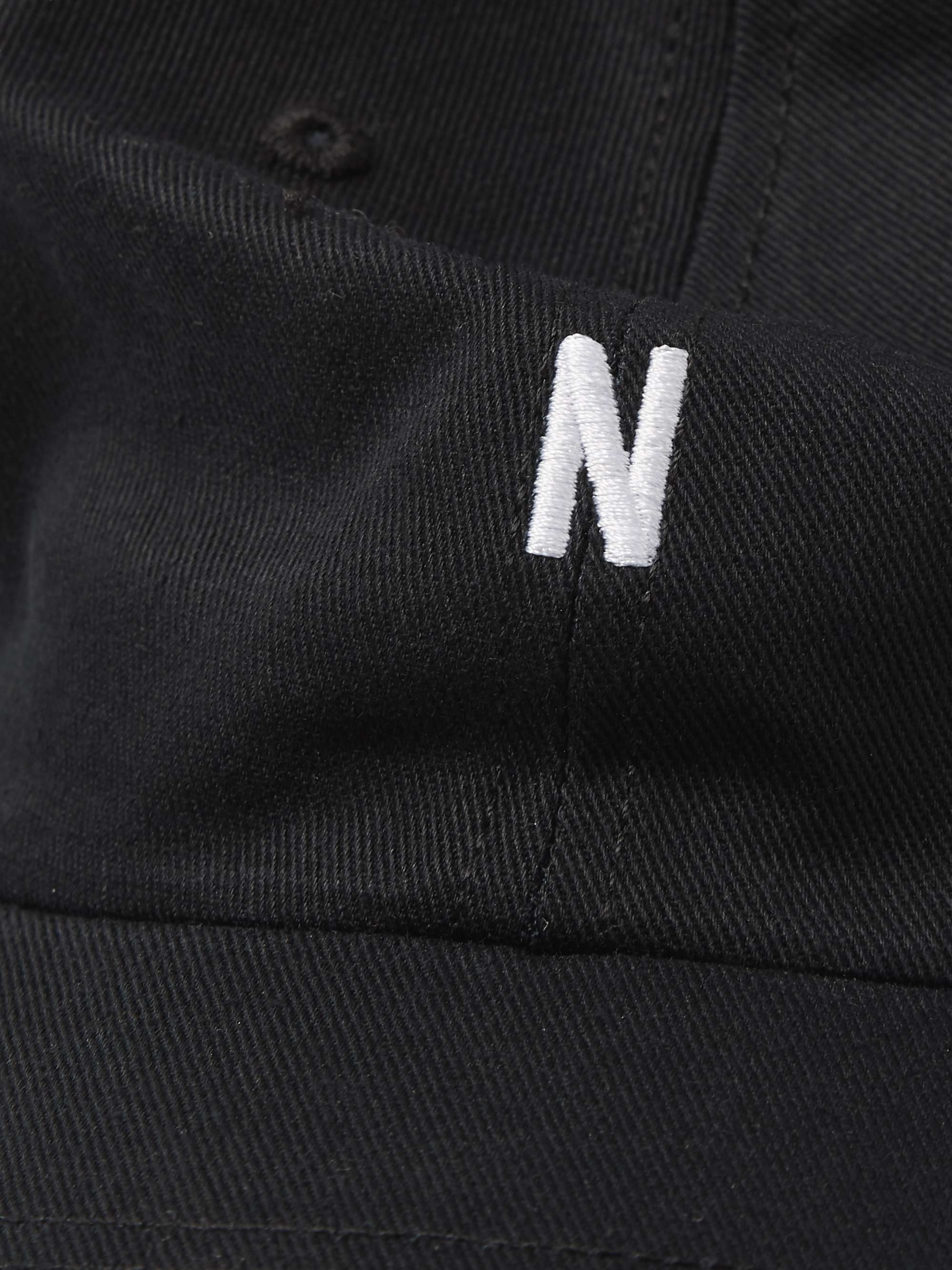 NORSE PROJECTS Logo-Embroidered Cotton-Twill Baseball Cap