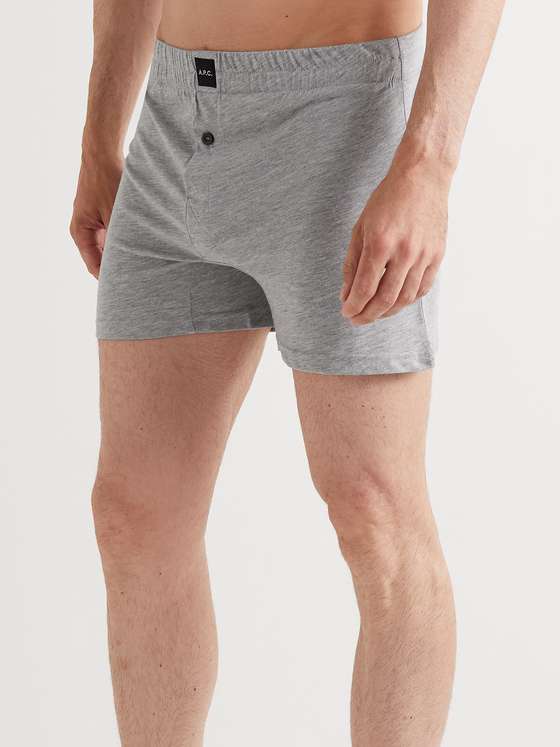 A.P.C. CottonJersey Boxer Shorts for Men MR PORTER