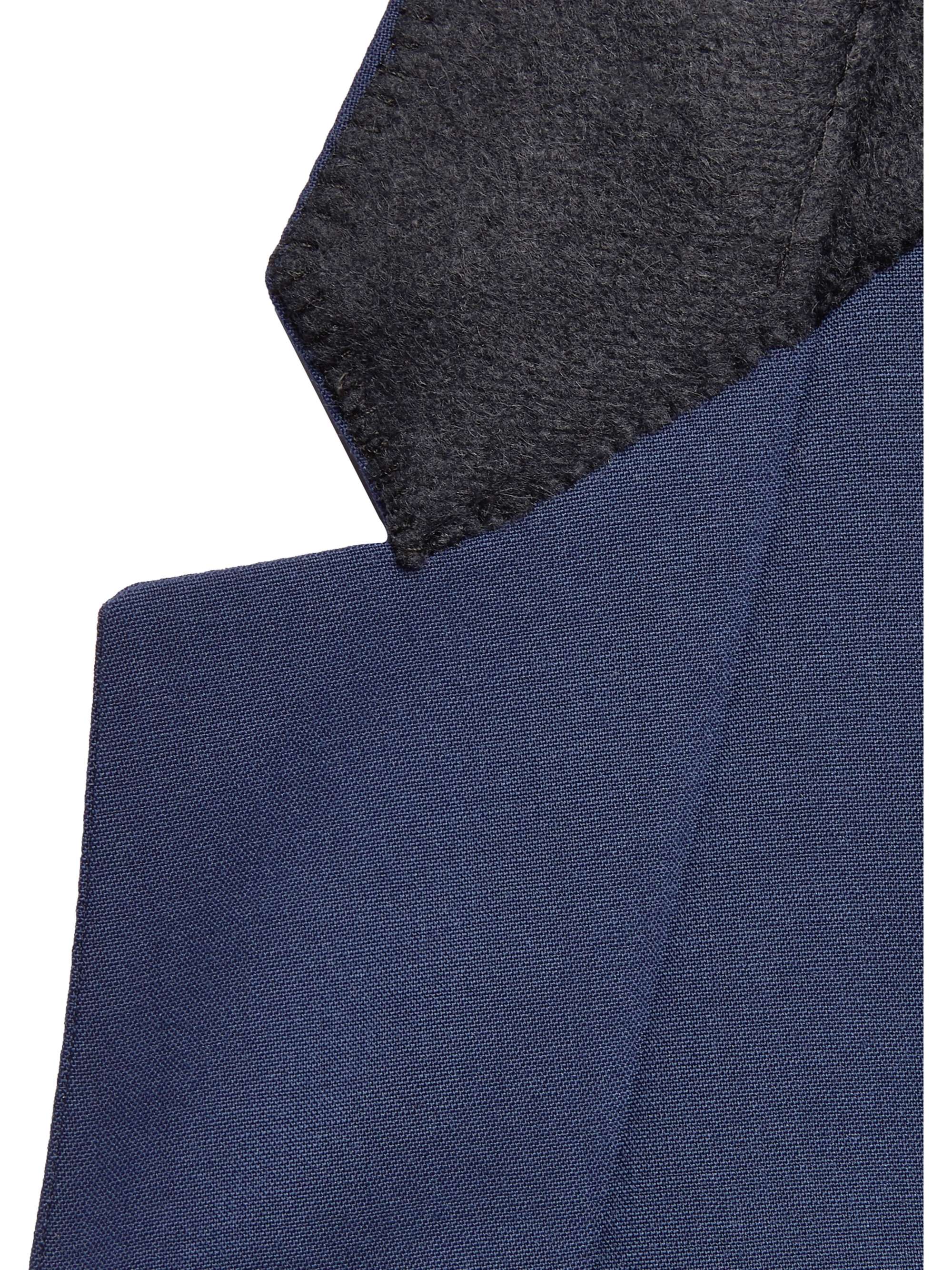 PRADA Dark-Purple Tela Slim-Fit Stretch Virgin Wool Suit
