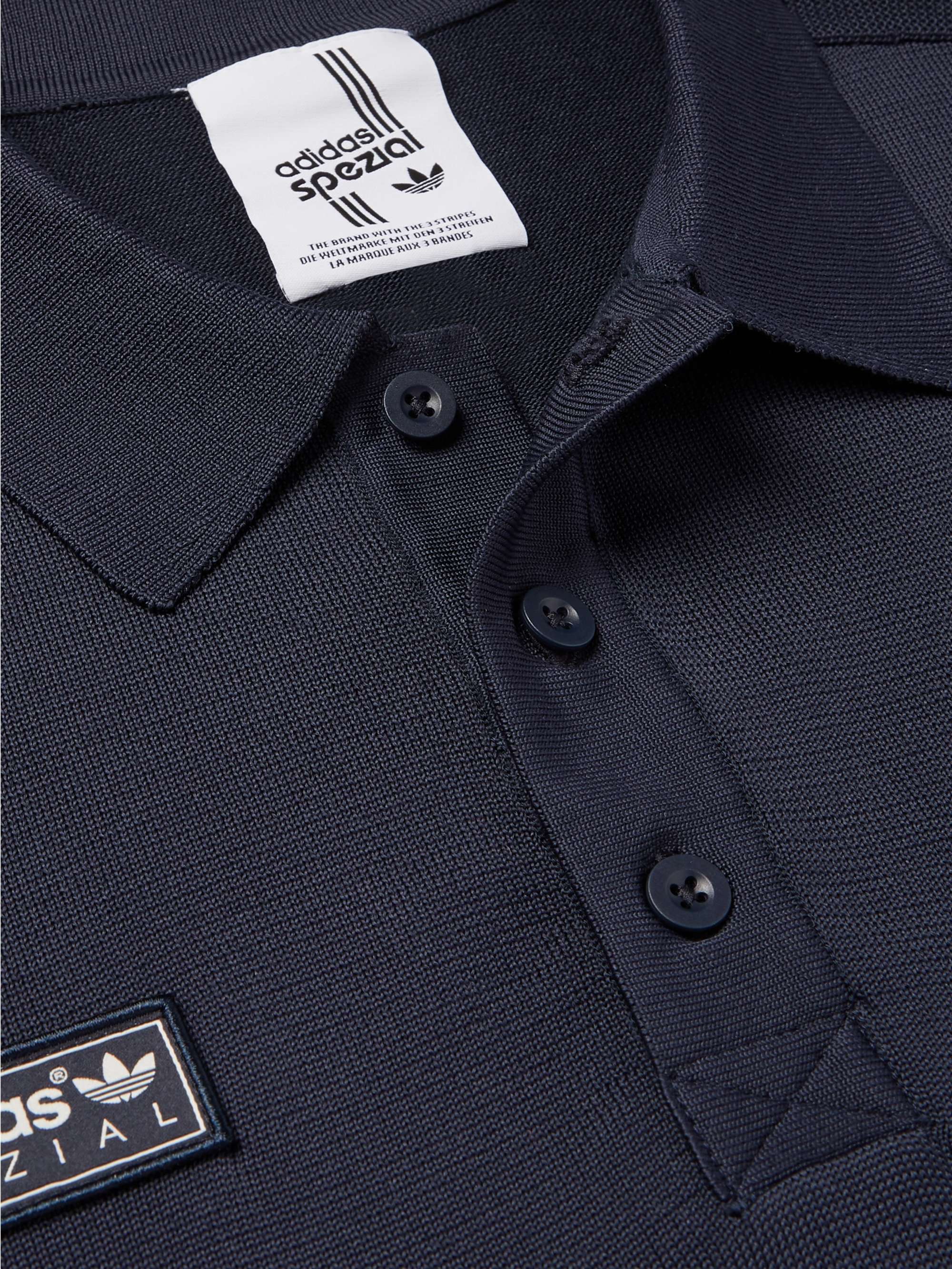ADIDAS CONSORTIUM SPEZIAL Slim-Fit Knitted Polo Shirt
