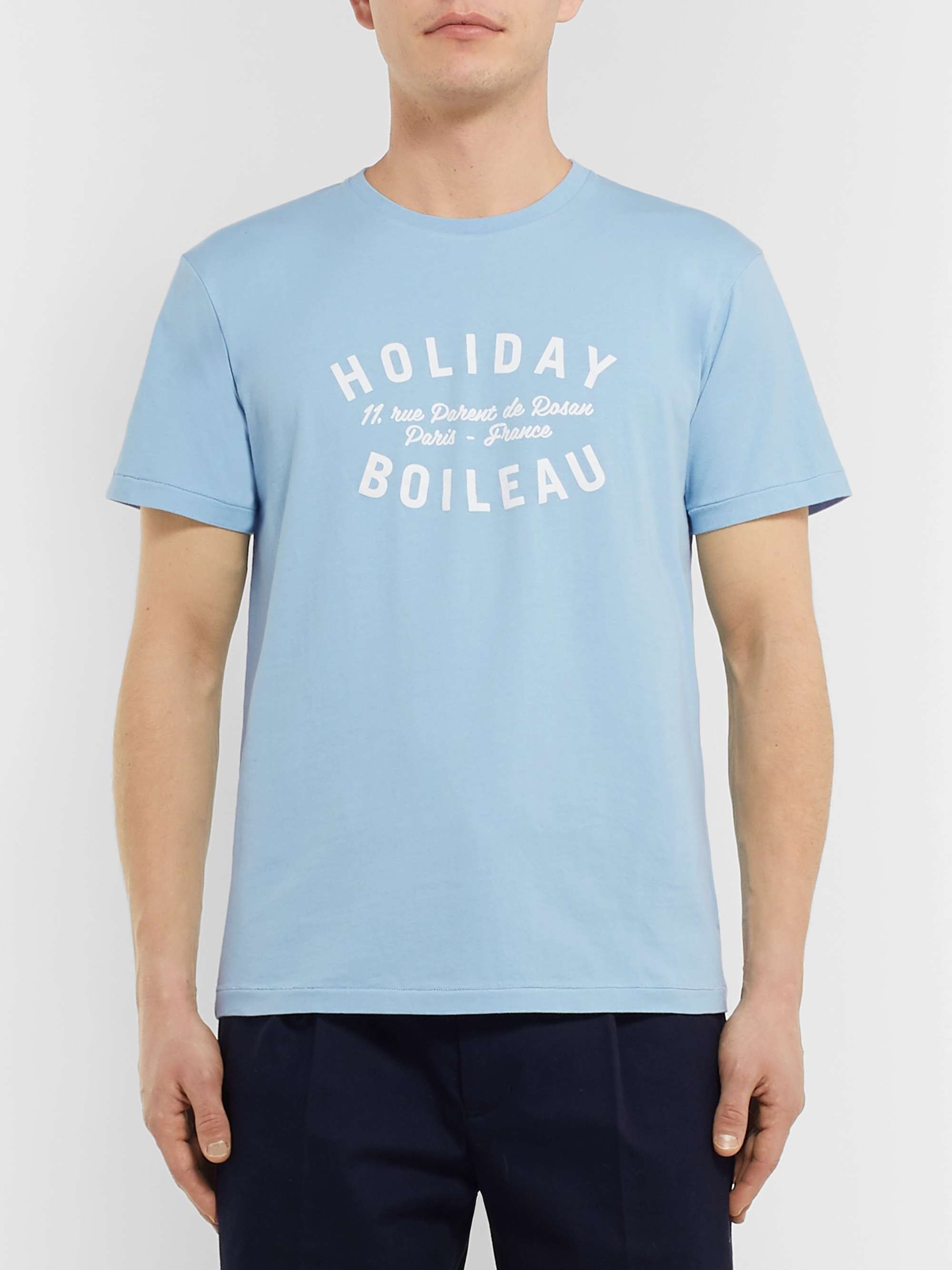 HOLIDAY® Logo-Print Cotton-Jersey T-Shirt