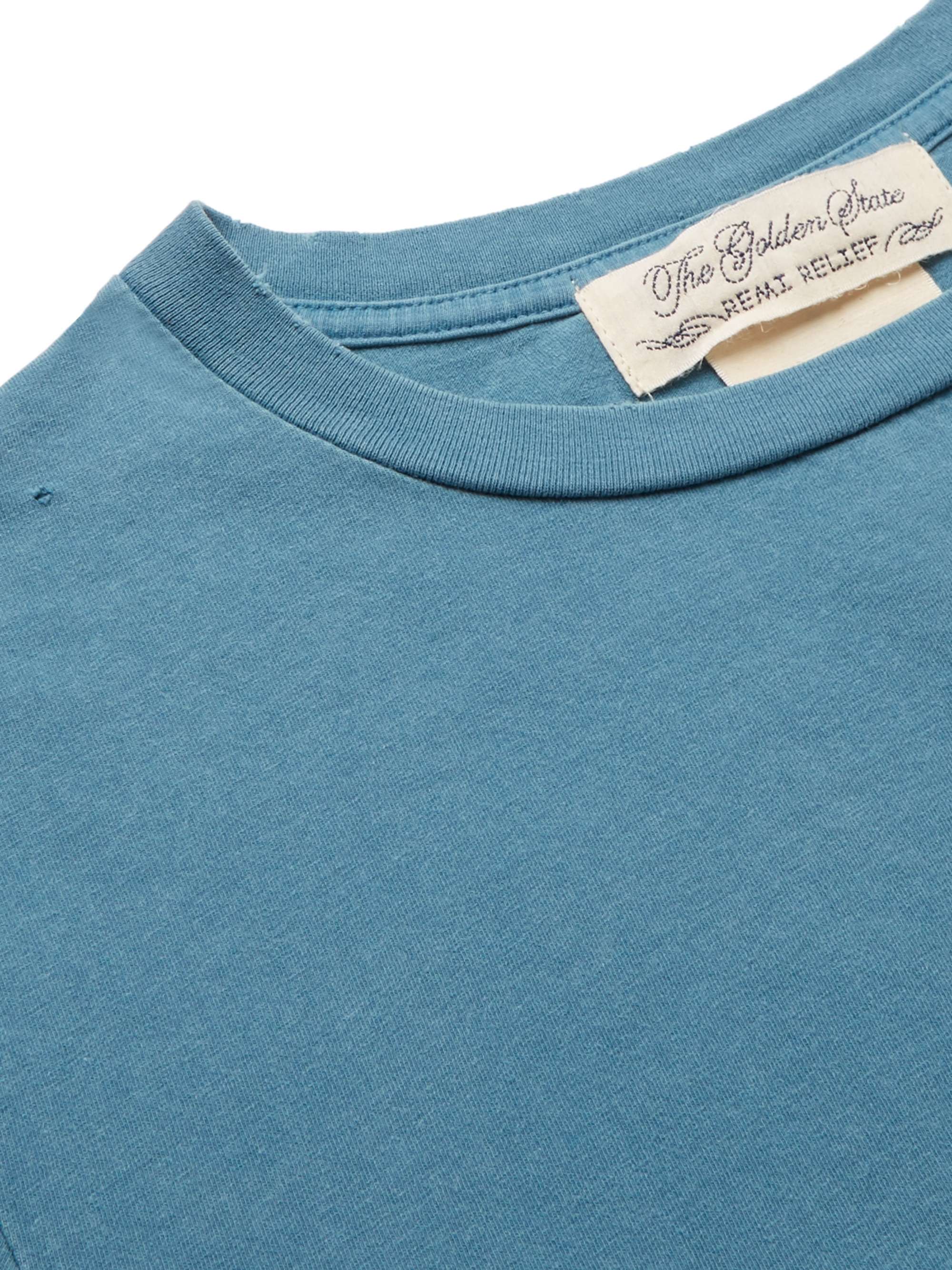 REMI RELIEF Printed Cotton-Jersey T-Shirt