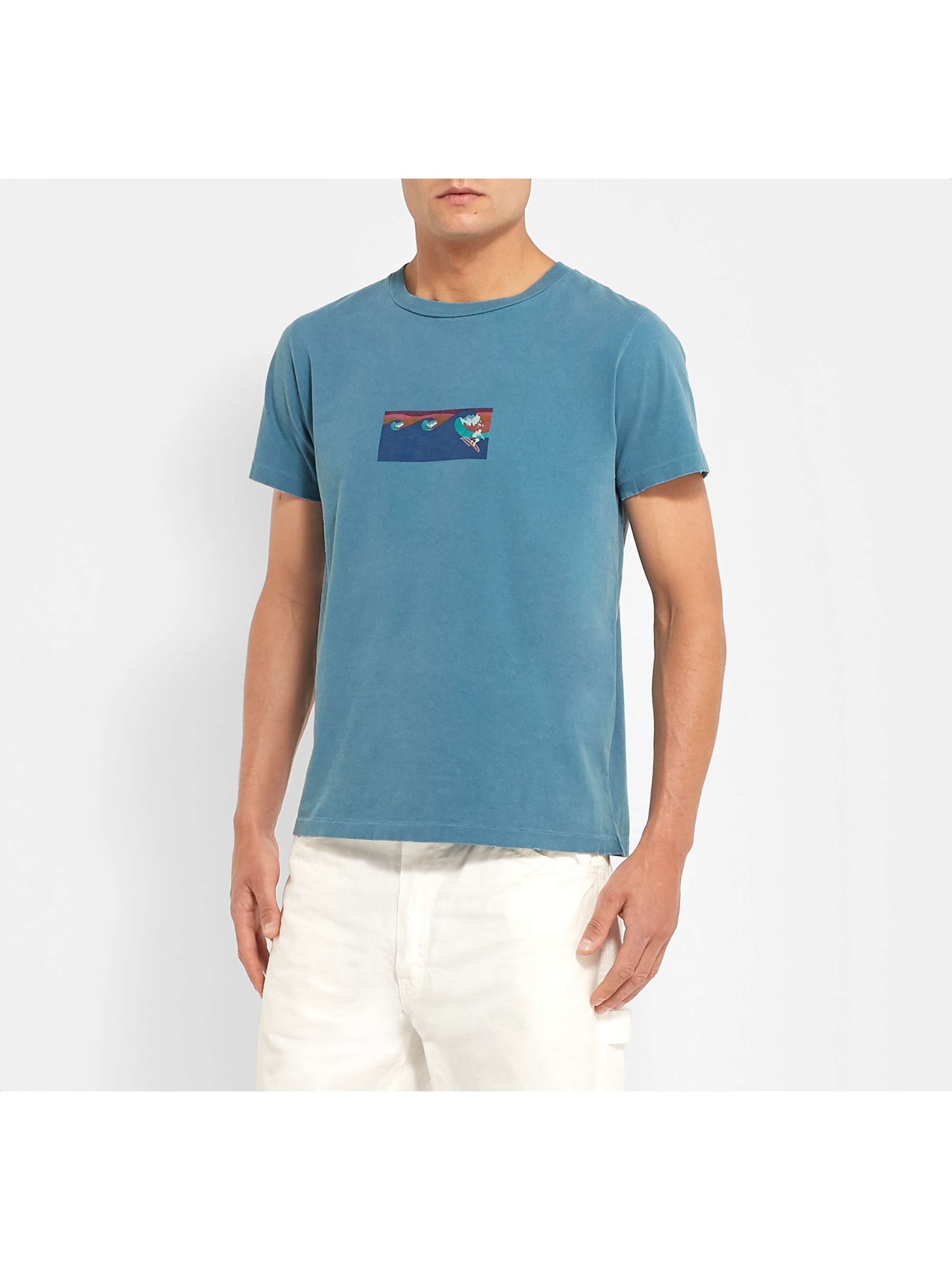 REMI RELIEF Printed Cotton-Jersey T-Shirt