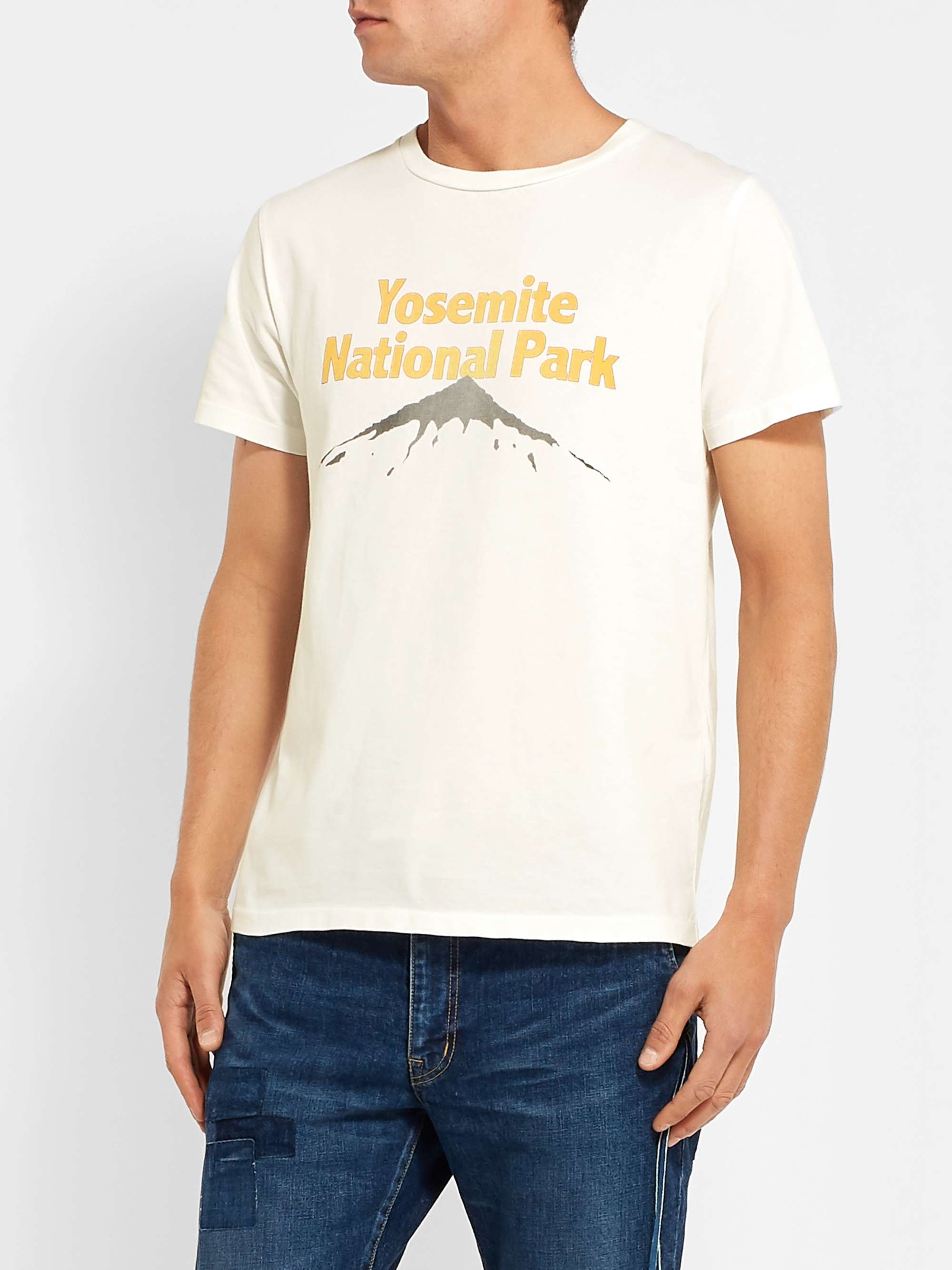 REMI RELIEF Printed Cotton-Jersey T-Shirt