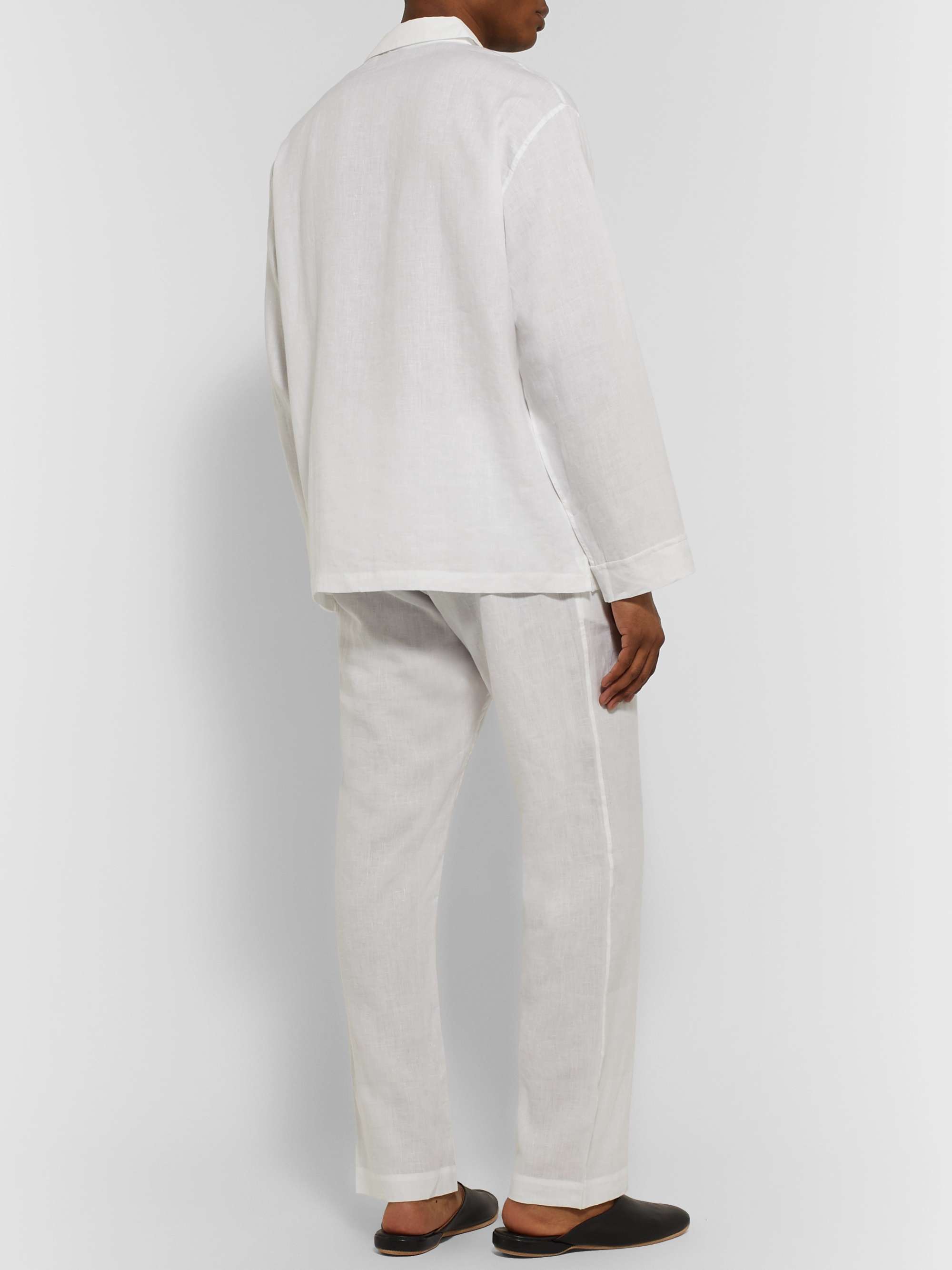 ANDERSON & SHEPPARD Linen Pyjama Set