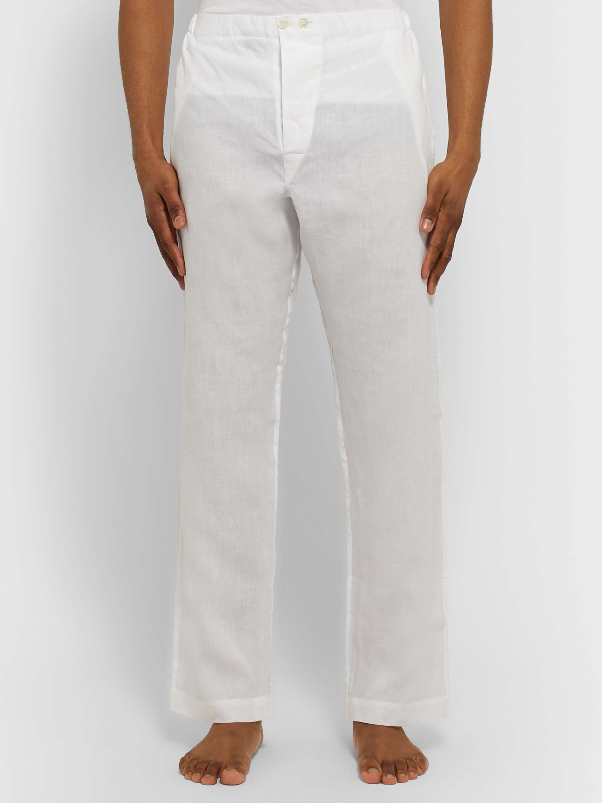 ANDERSON & SHEPPARD Linen Pyjama Set