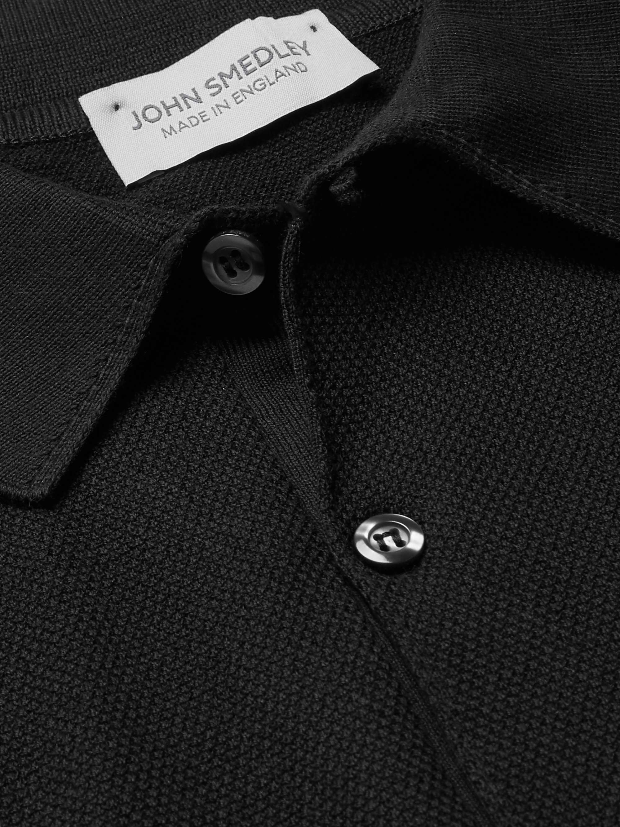 JOHN SMEDLEY Polo slim-fit in cotone Sea Island piqué Roth