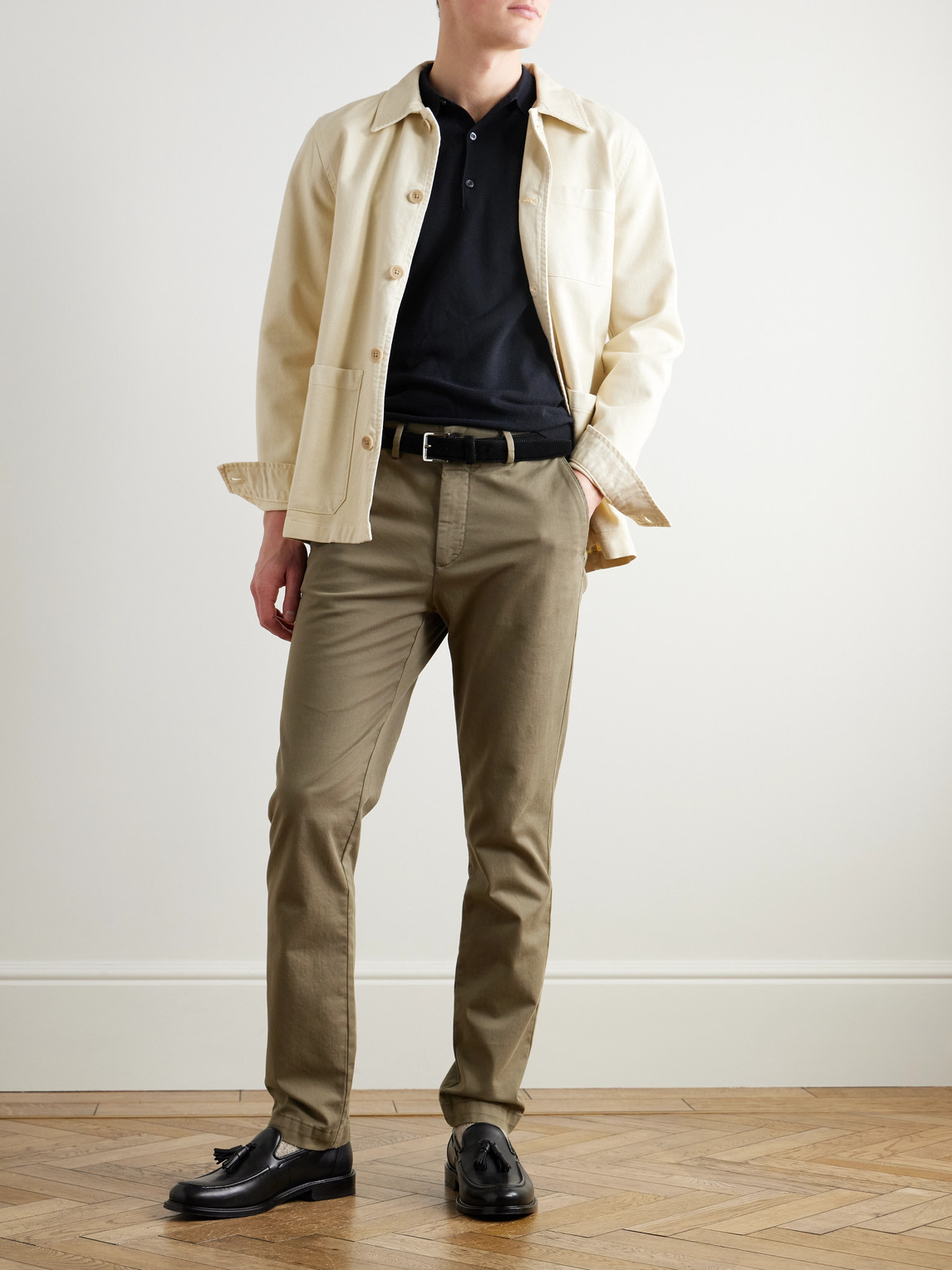 Roth Sea Island Cotton Polo Shirt — 2