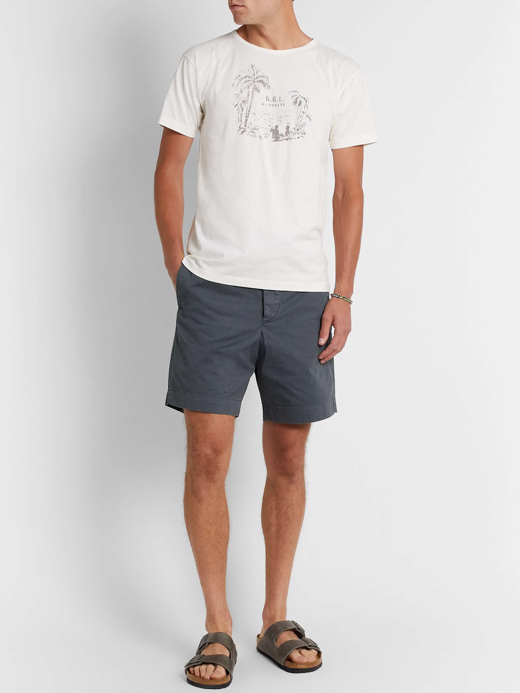 RRL Slim-Fit Cotton-Twill Chino Shorts