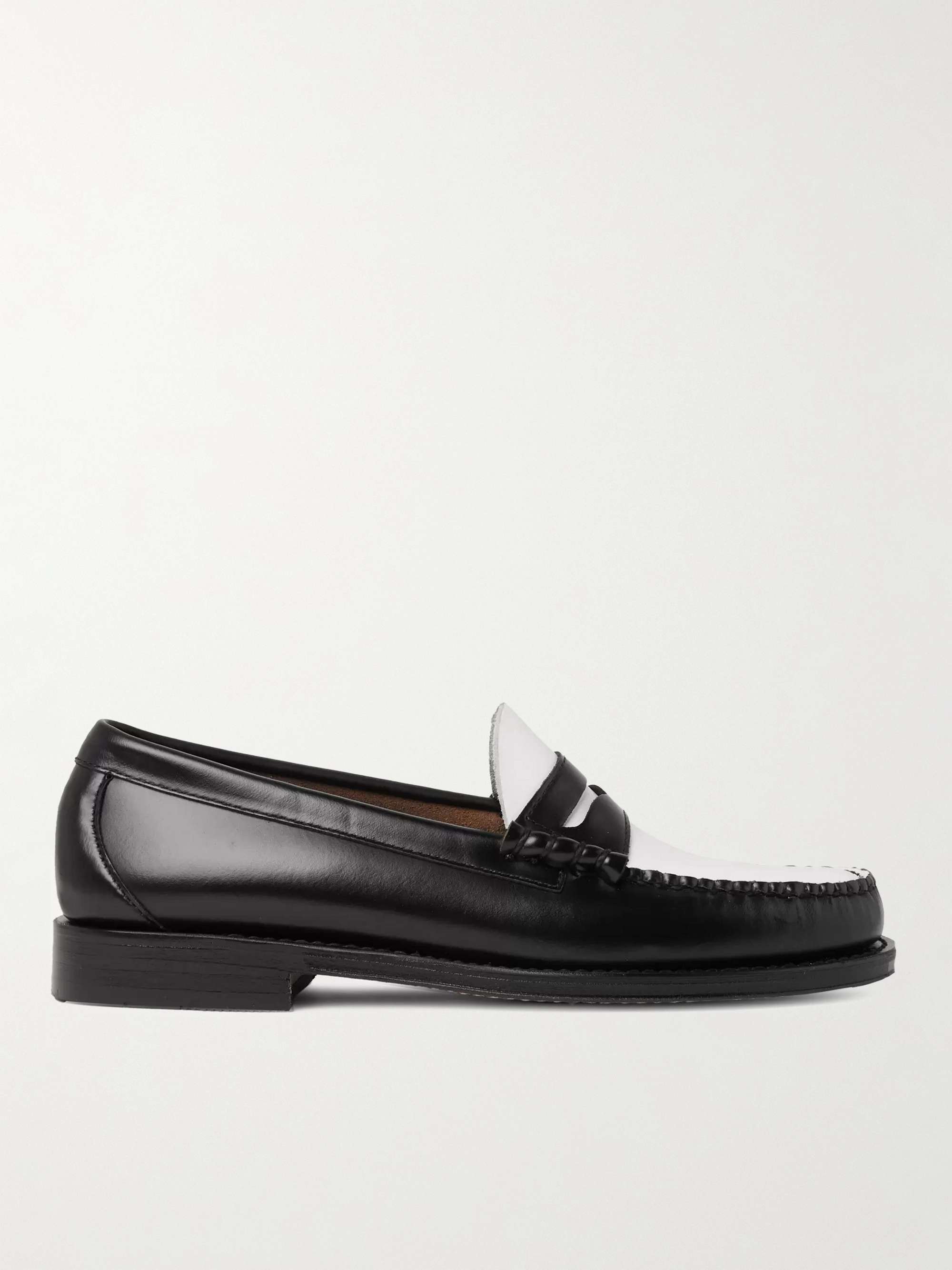 Weejuns Heritage Larson Colour-Block Leather Penny Loafers