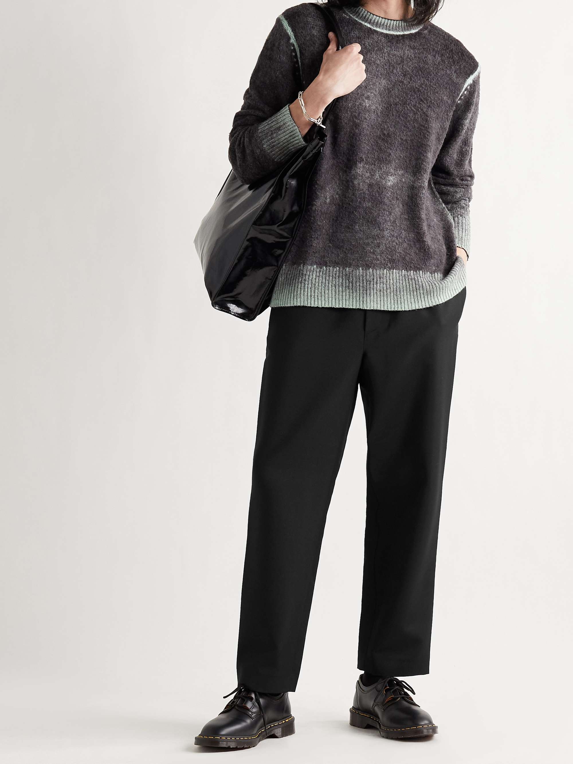 ACNE STUDIOS Pismo Wool and Mohair-Blend Trousers