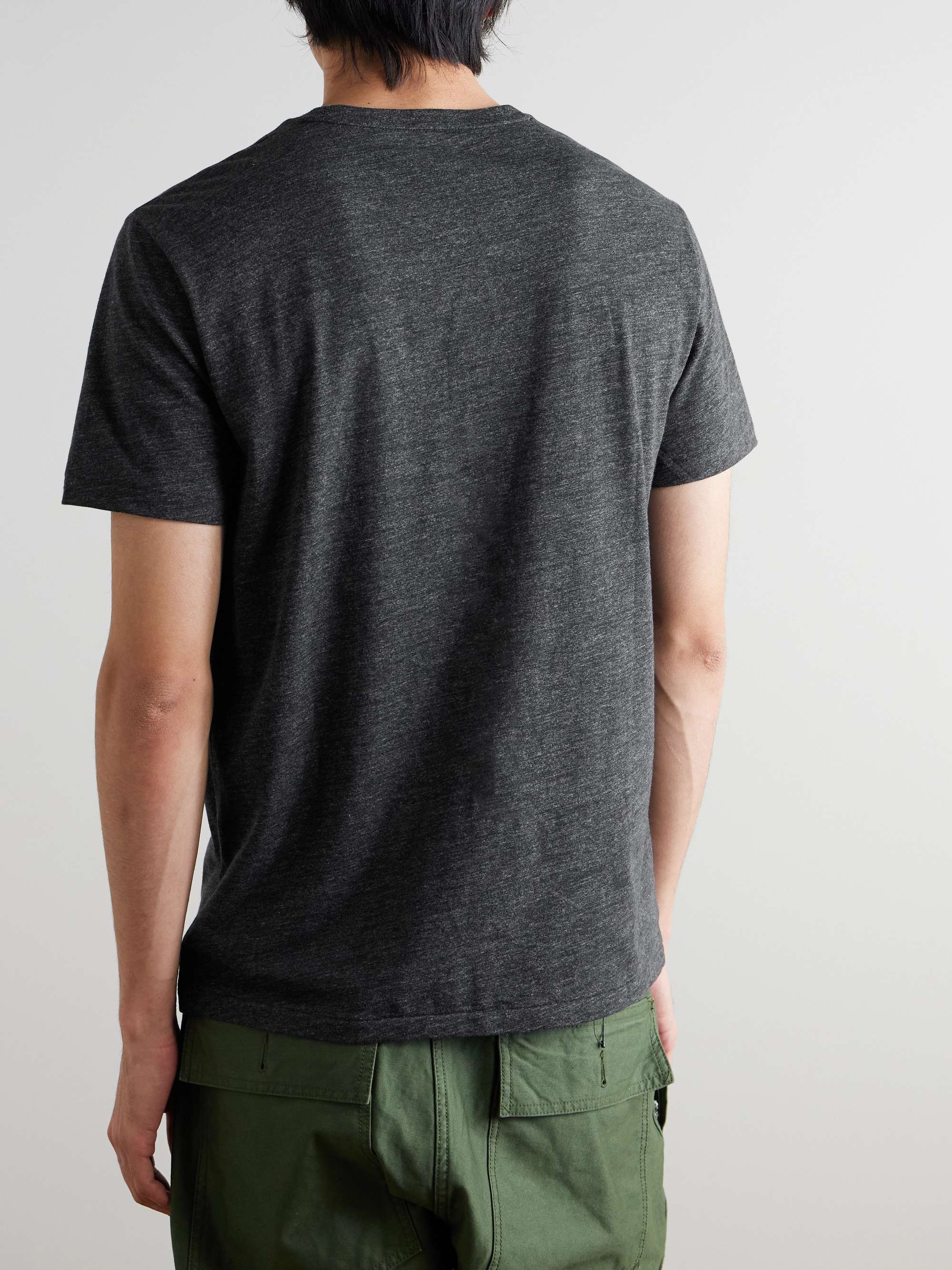 POLO RALPH LAUREN Slim-Fit Mélange Cotton-Jersey T-Shirt