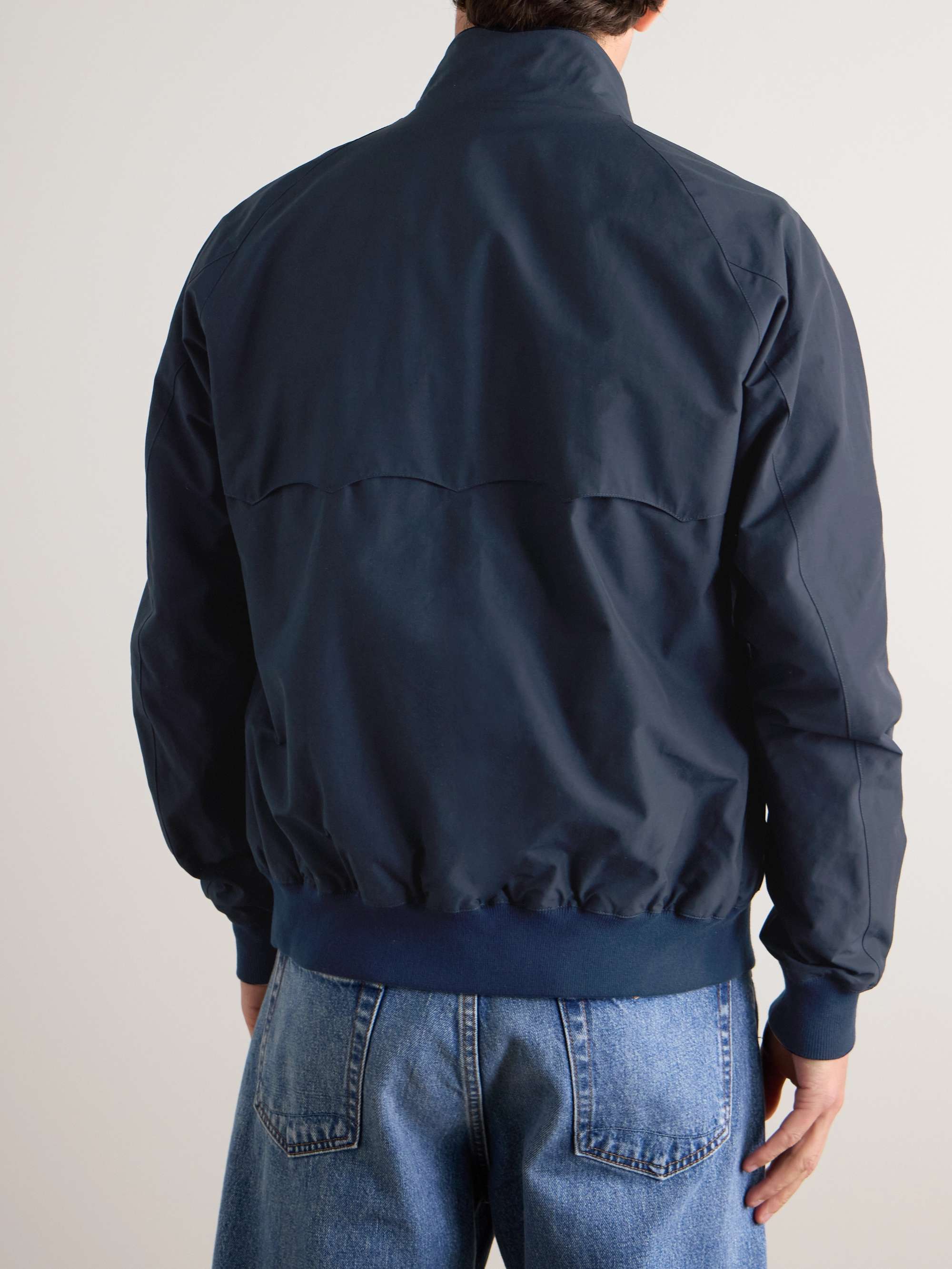 G9 Cotton-Blend Harrington Jacket