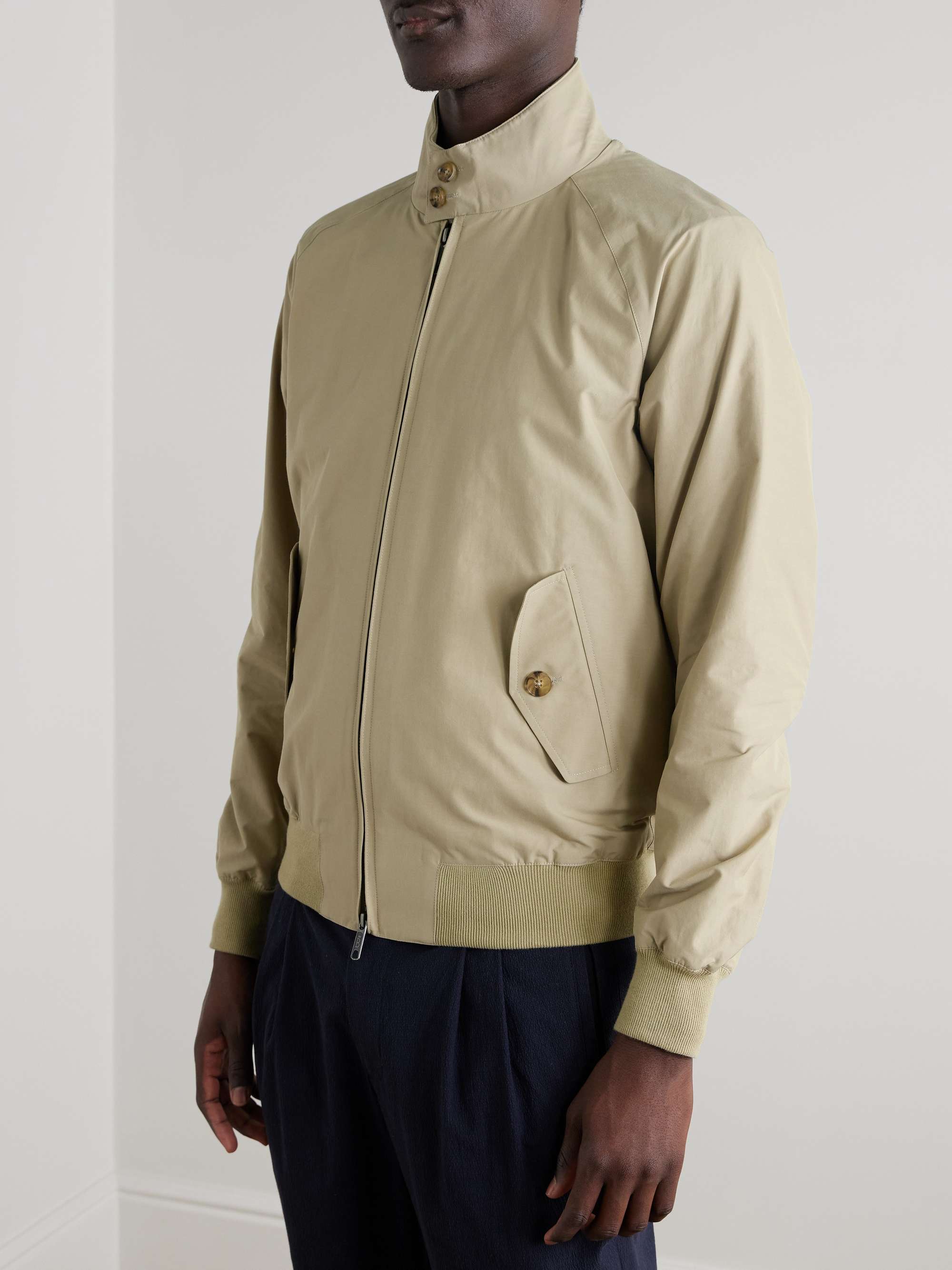 BARACUTA جاكيت هارينغتون G9 من مزيج القطن