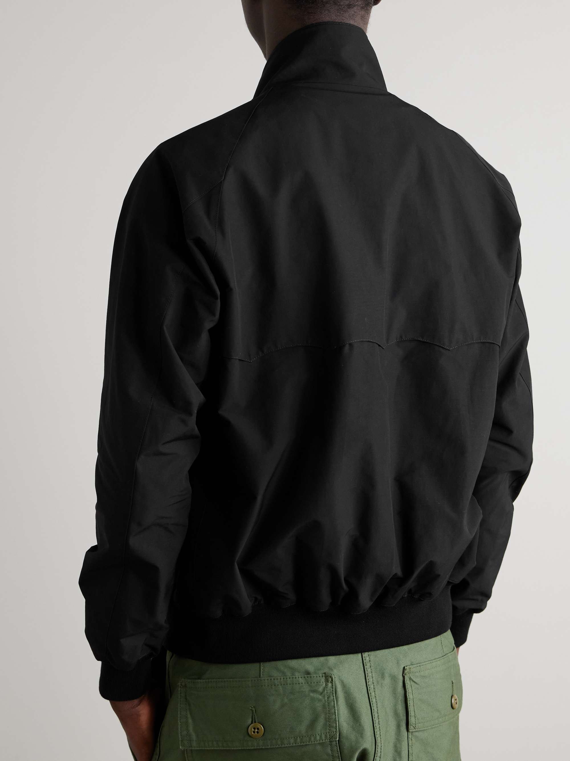 BARACUTA G9 Harrington-Jacke aus einer Baumwollmischung
