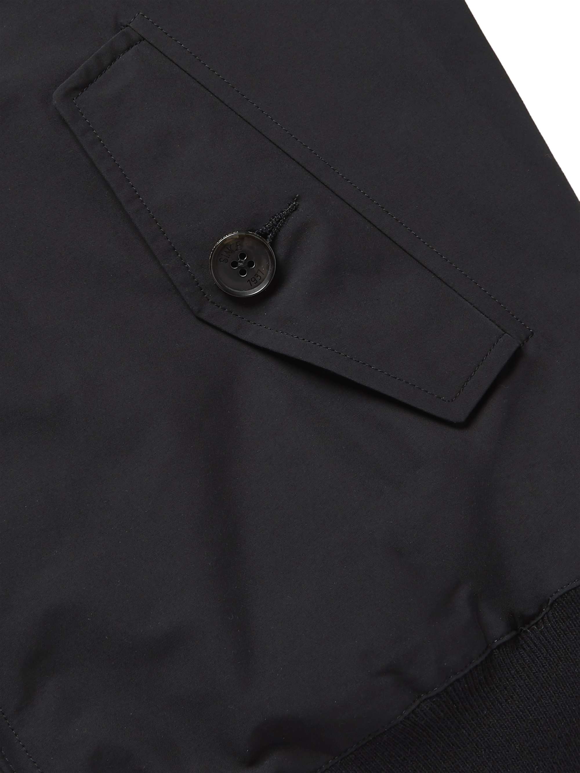 BARACUTA G9 Harrington-Jacke aus einer Baumwollmischung