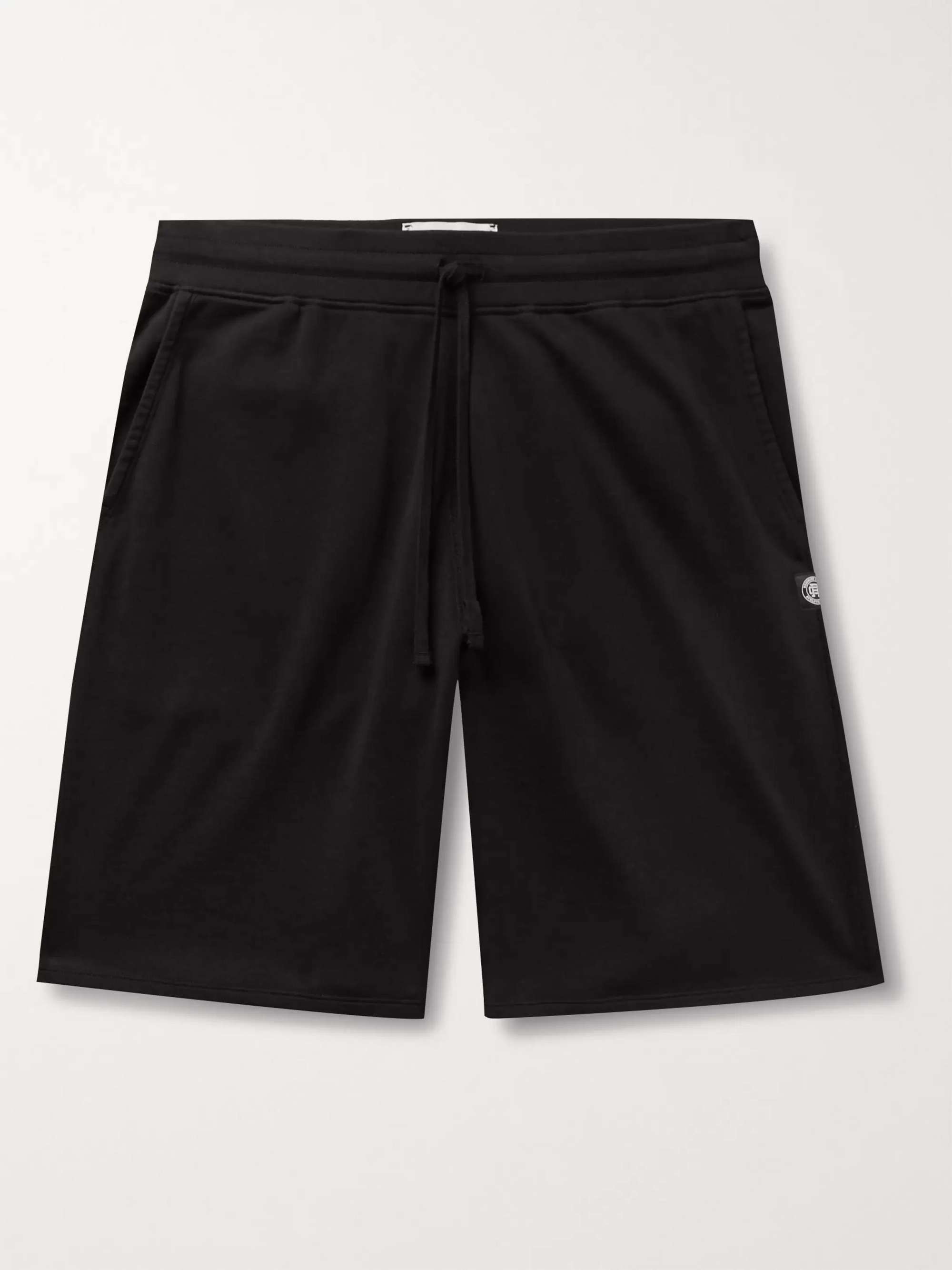 REIGNING CHAMP Loopback Pima Cotton-Jersey Drawstring Shorts for Men ...