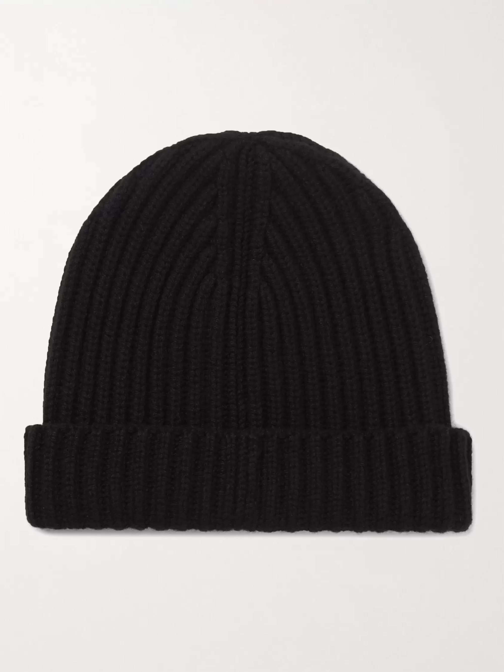 LORO PIANA Ribbed Cashmere Beanie