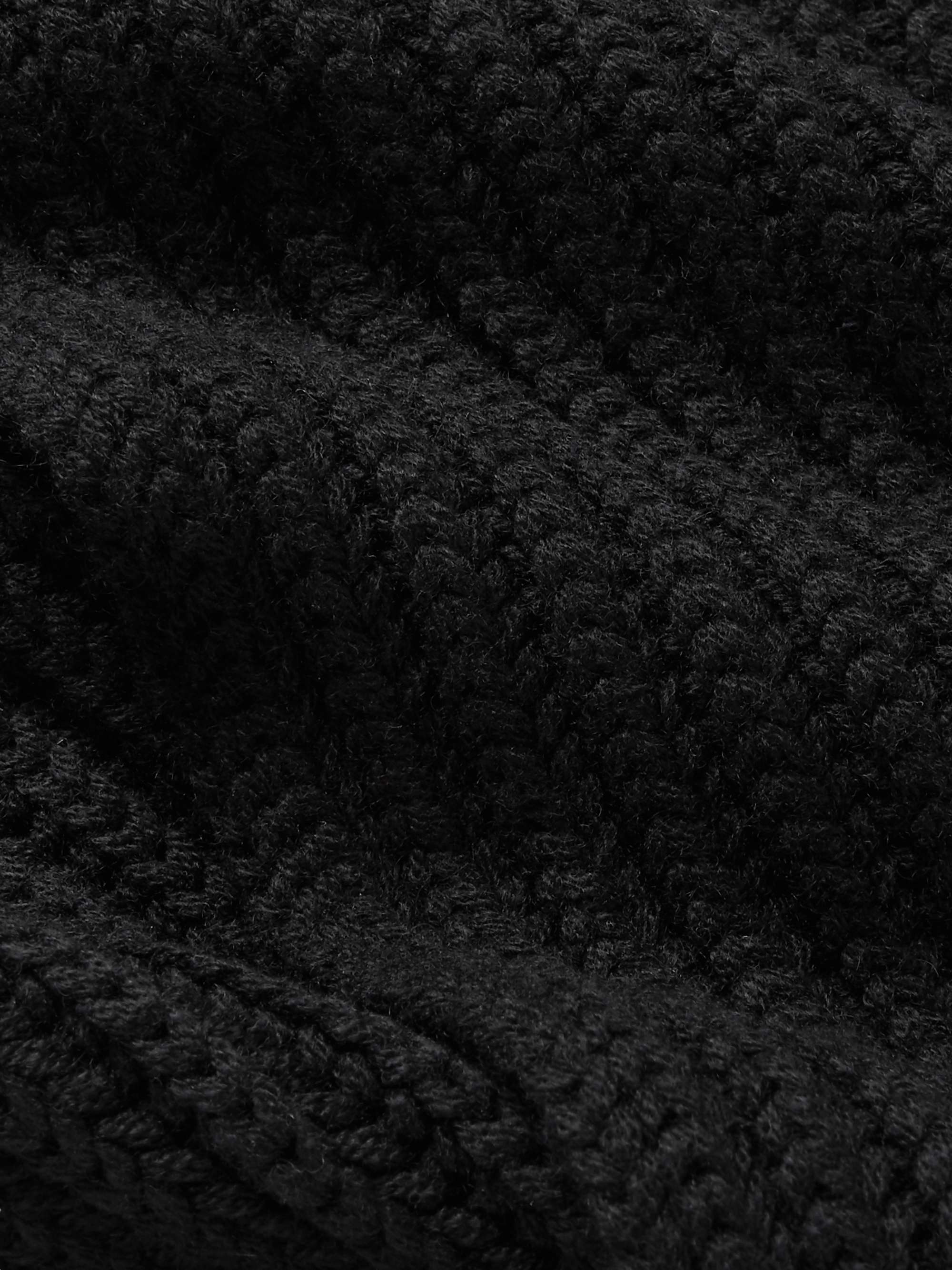 LORO PIANA Ribbed Cashmere Scarf