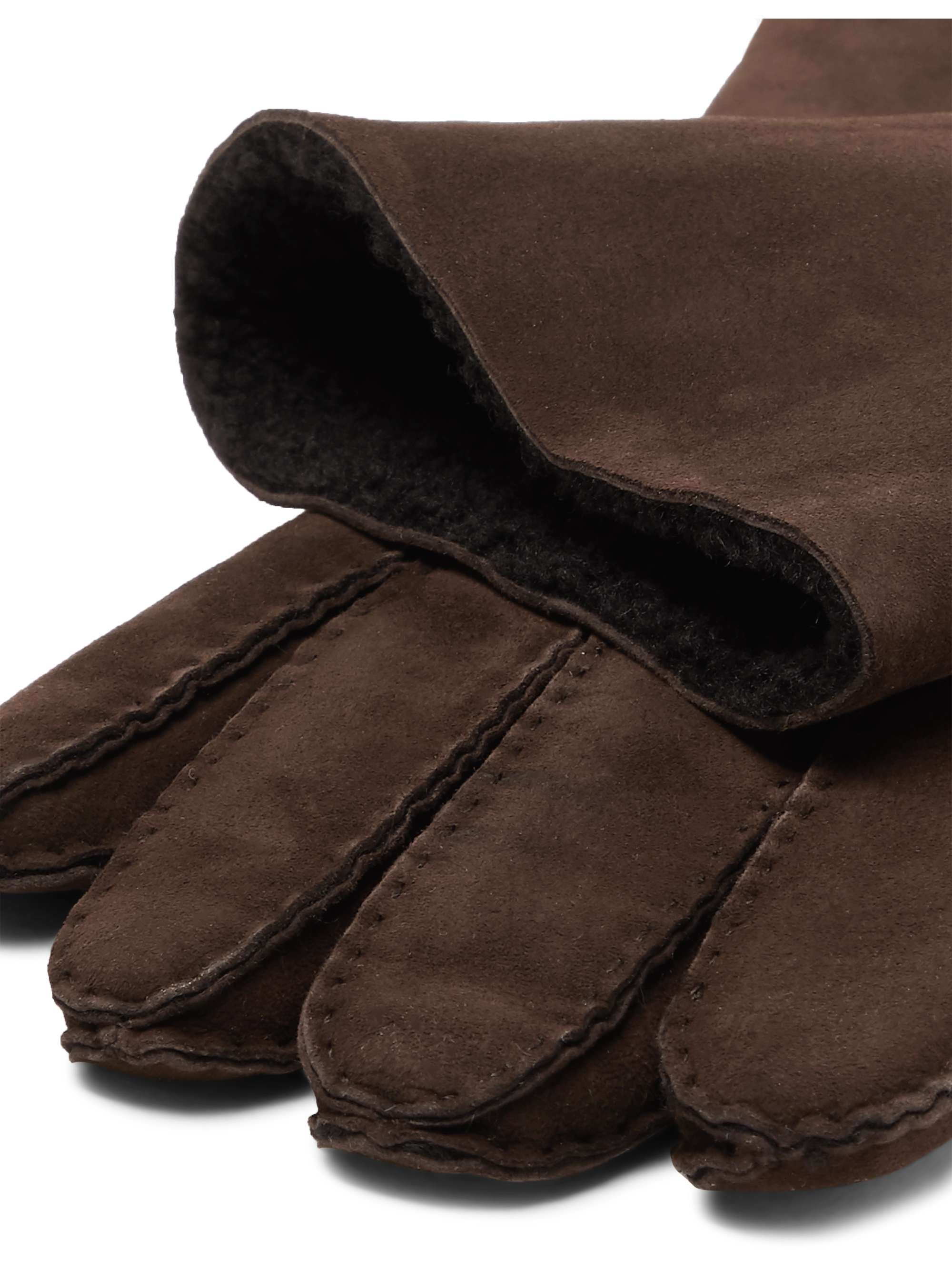 LORO PIANA Shearling Gloves