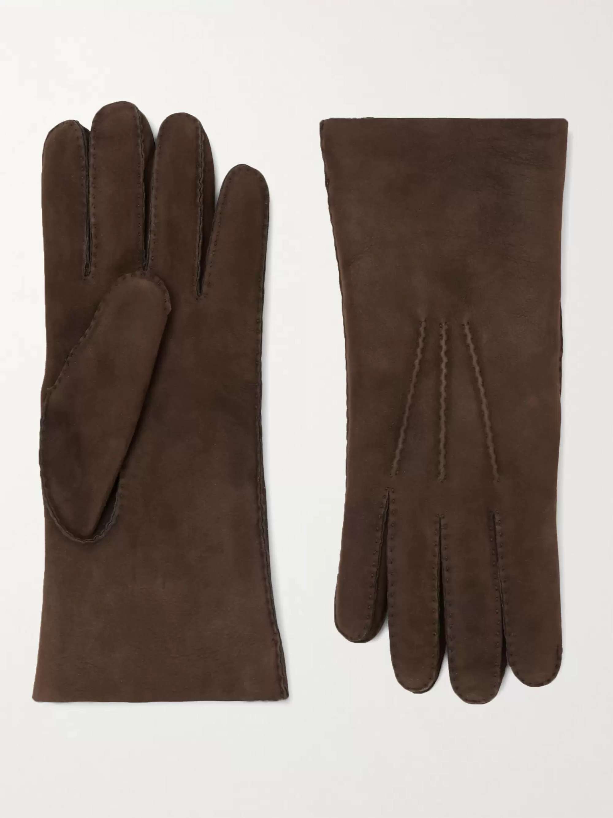 LORO PIANA Shearling Gloves