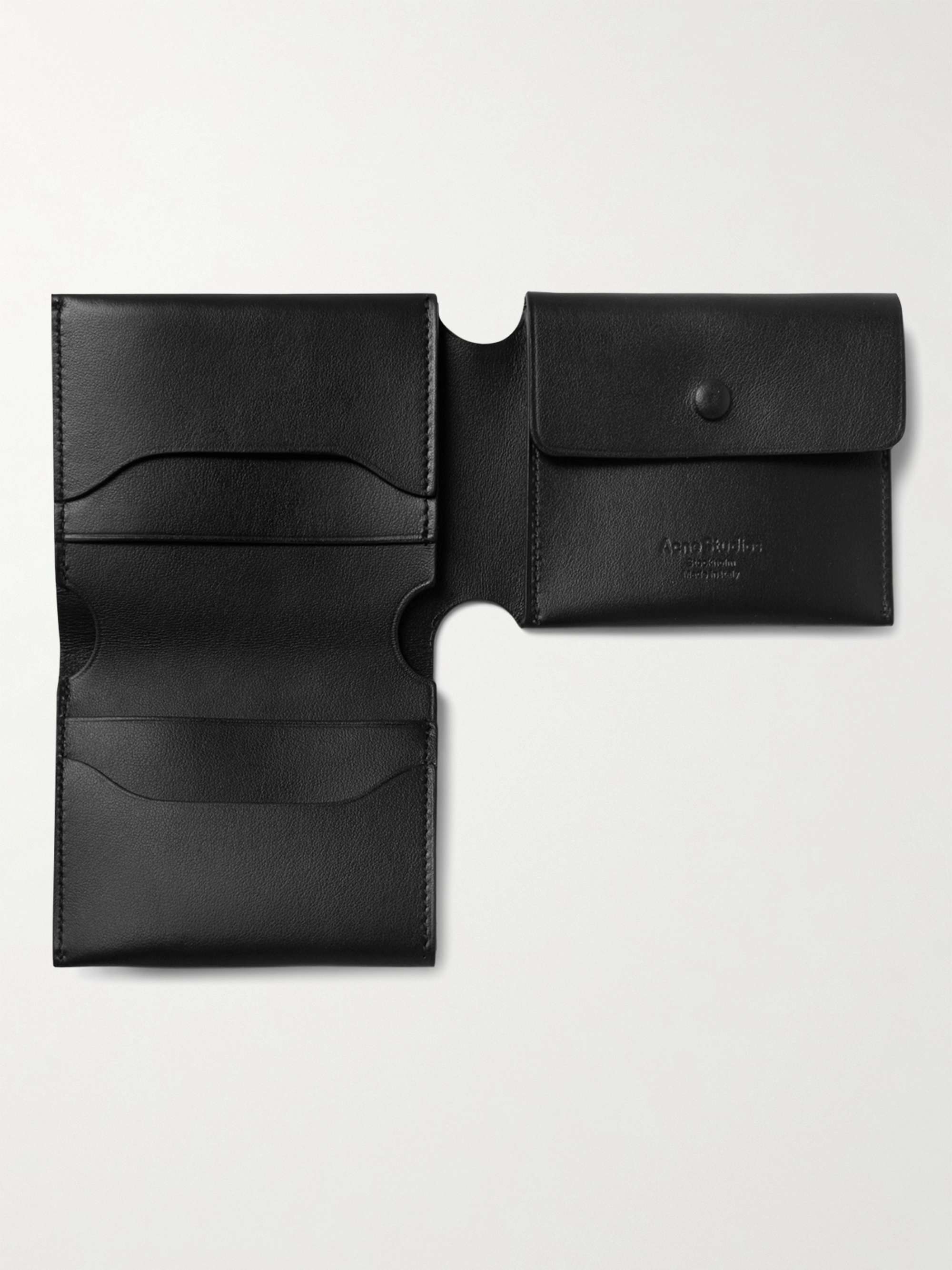 ACNE STUDIOS Leather Trifold Wallet