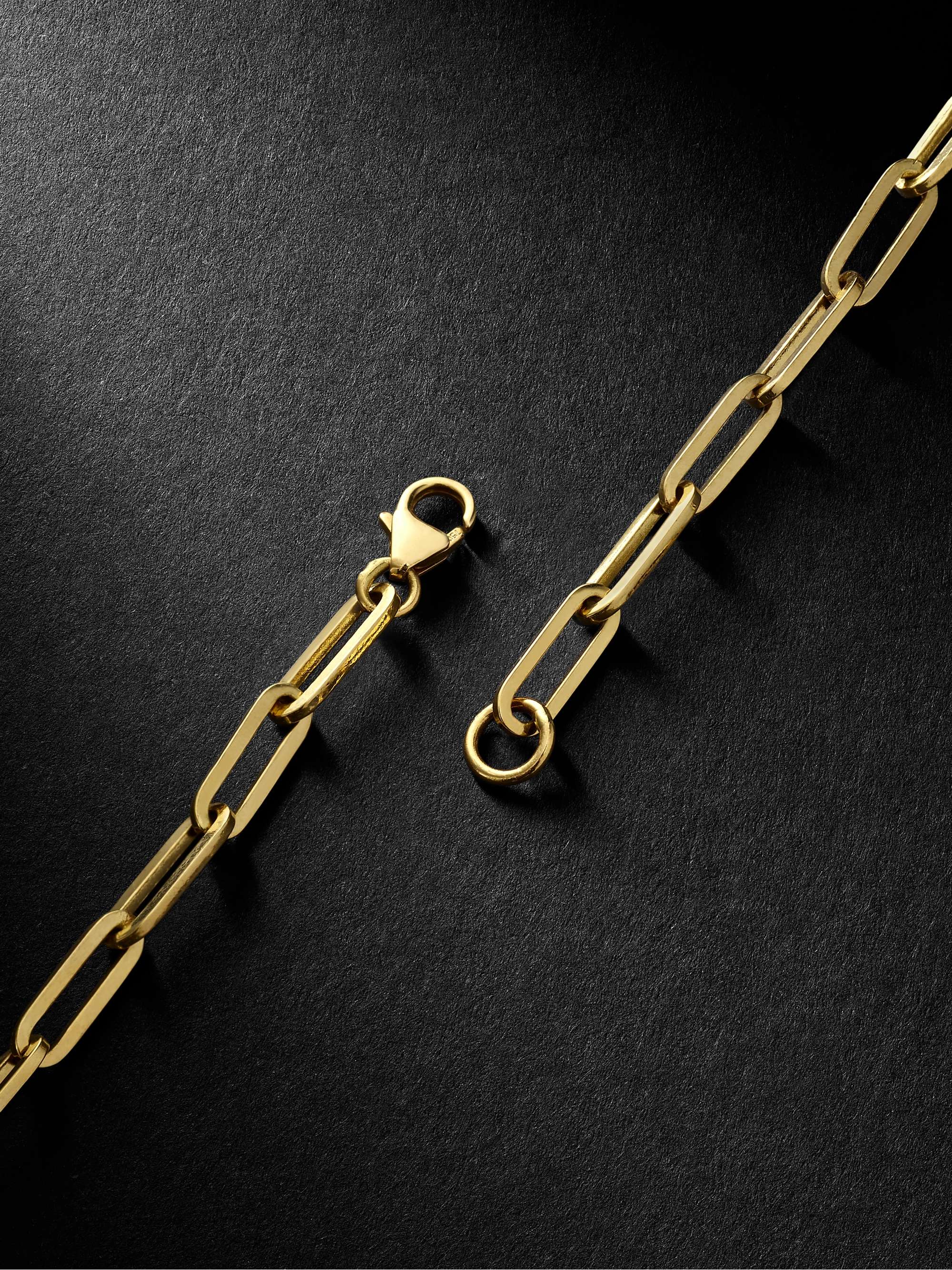 FOUNDRAE Tiger 18-Karat Gold Necklace
