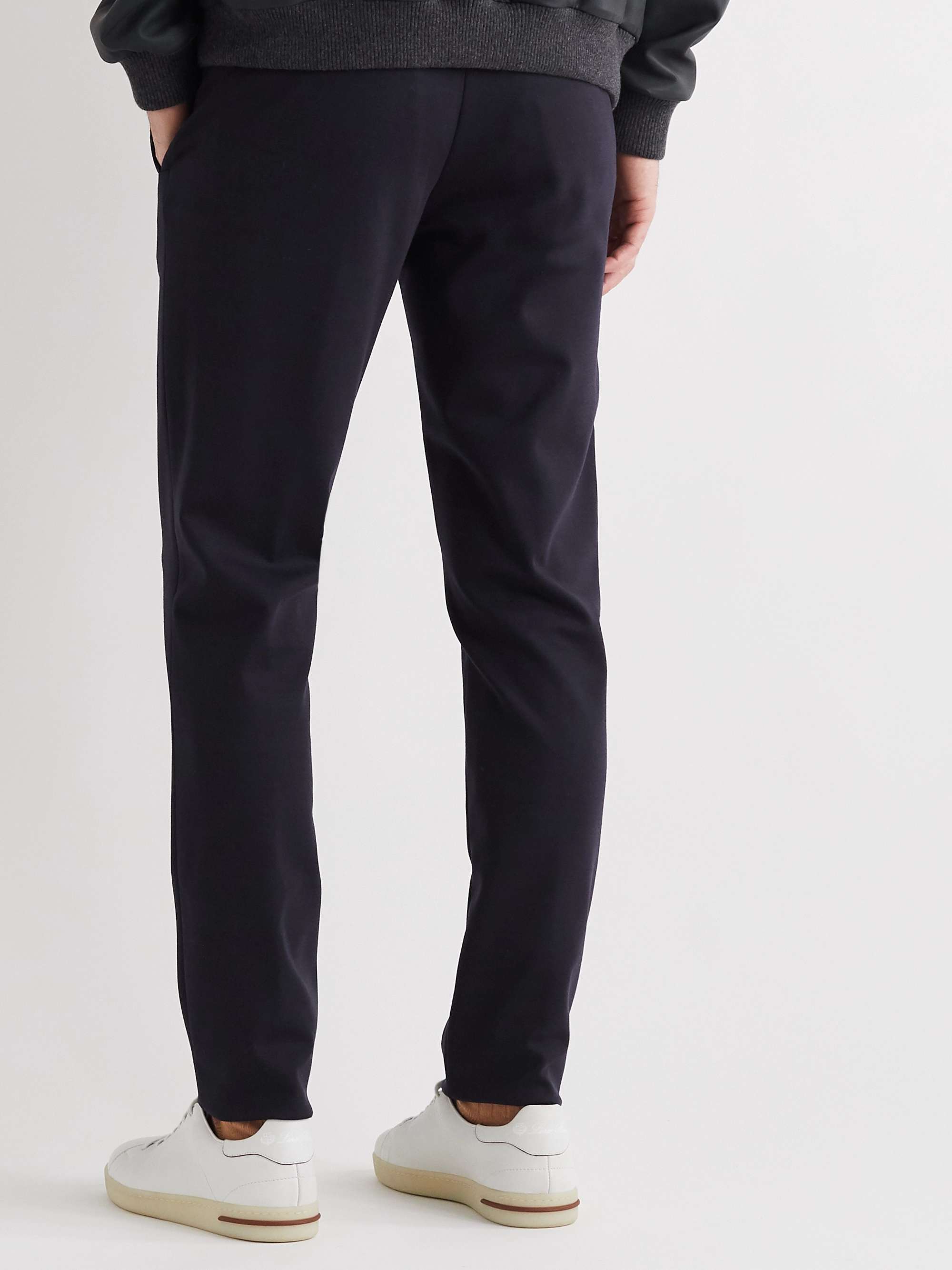 LORO PIANA Slim-Fit Virgin Wool-Blend Trousers
