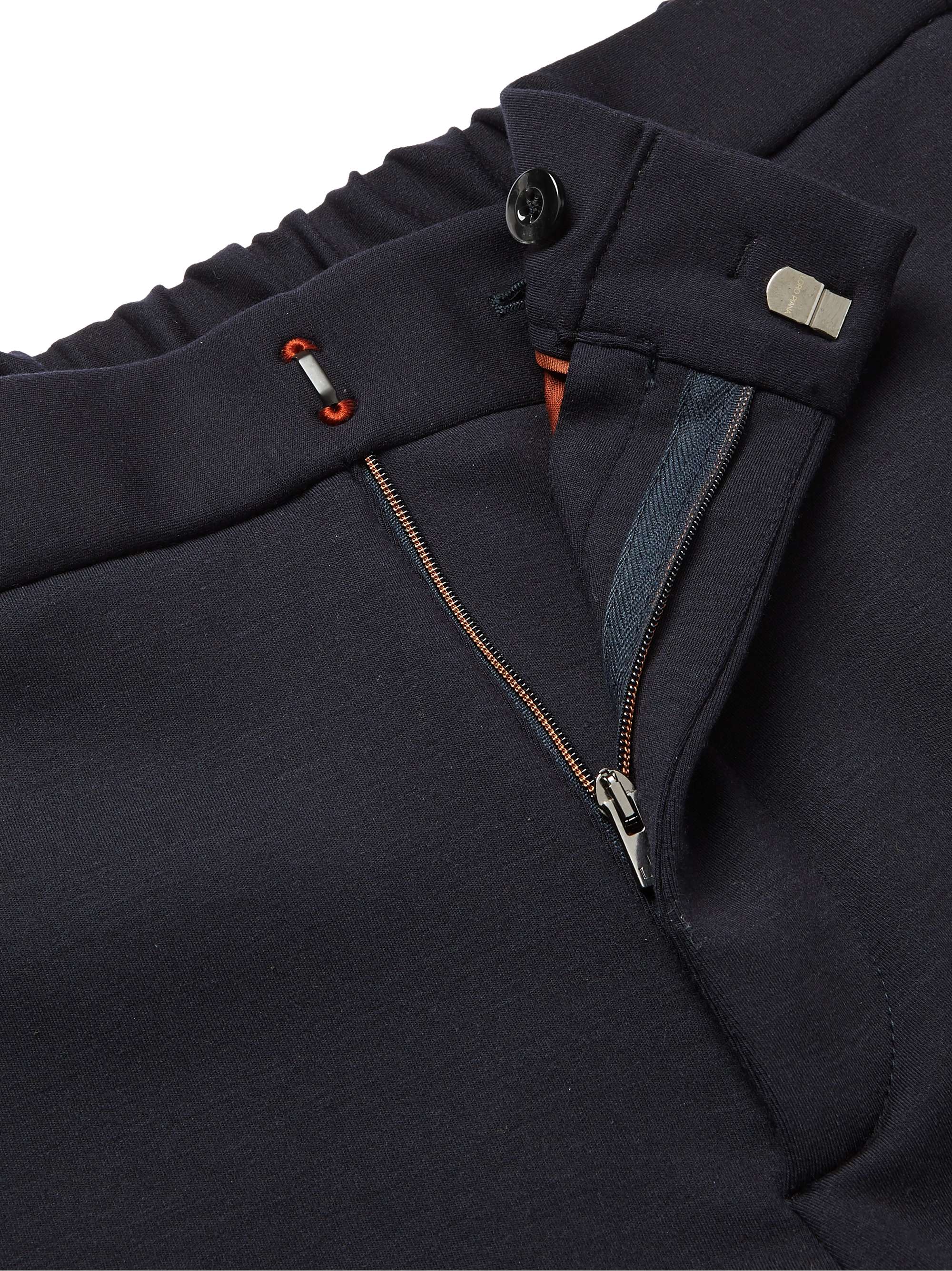 LORO PIANA Slim-Fit Virgin Wool-Blend Trousers