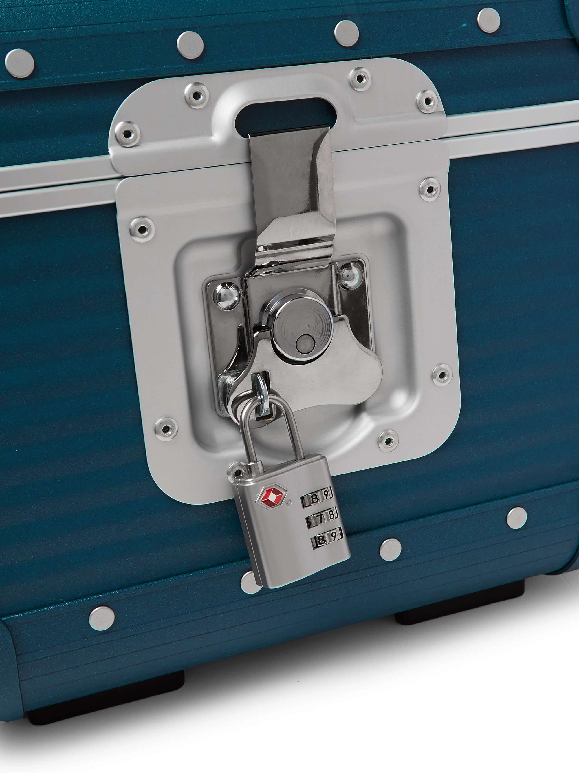 FPM MILANO Leather-Trimmed Aluminium Vanity Case