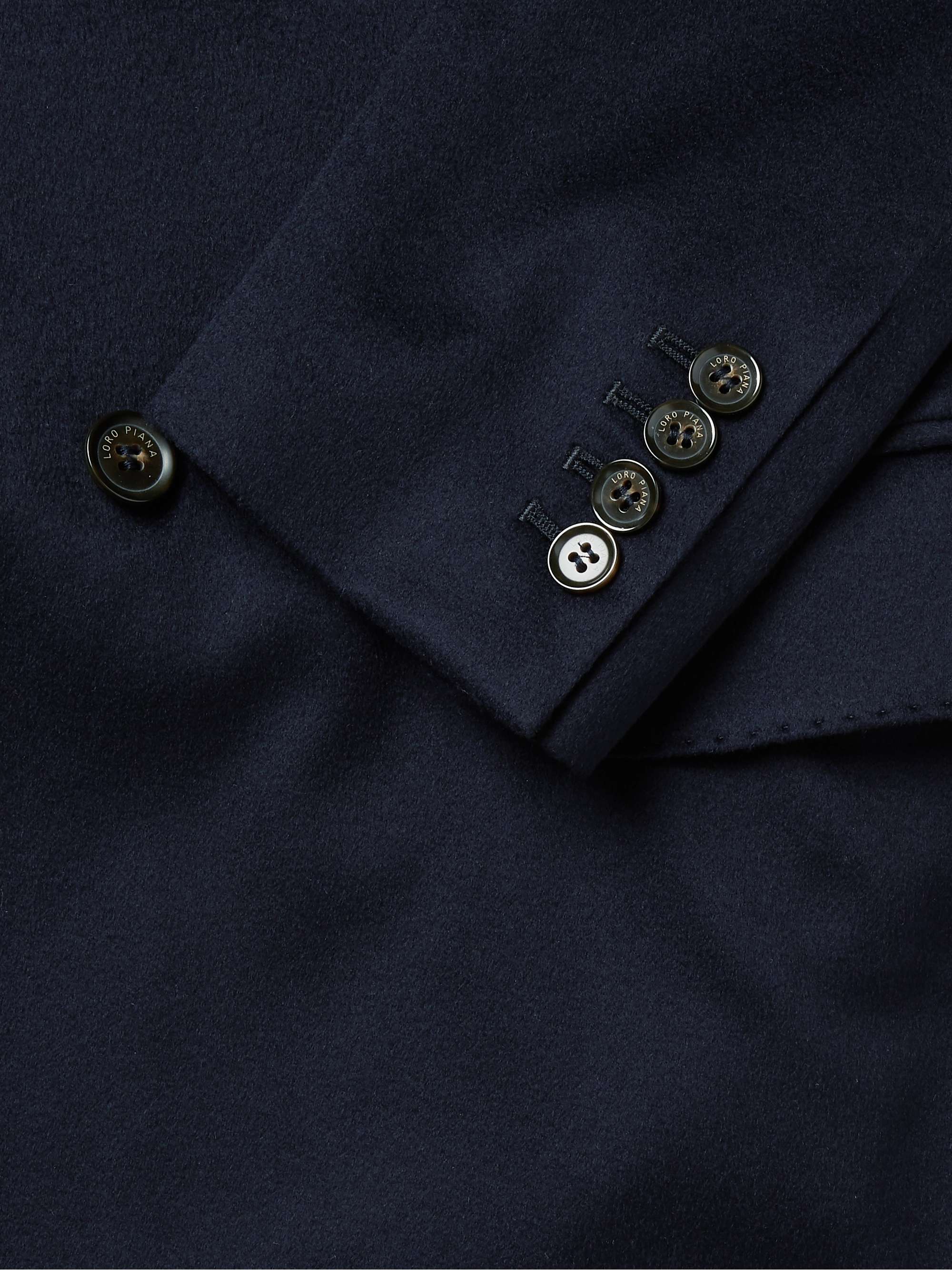 LORO PIANA Double-Breasted Cashmere Blazer