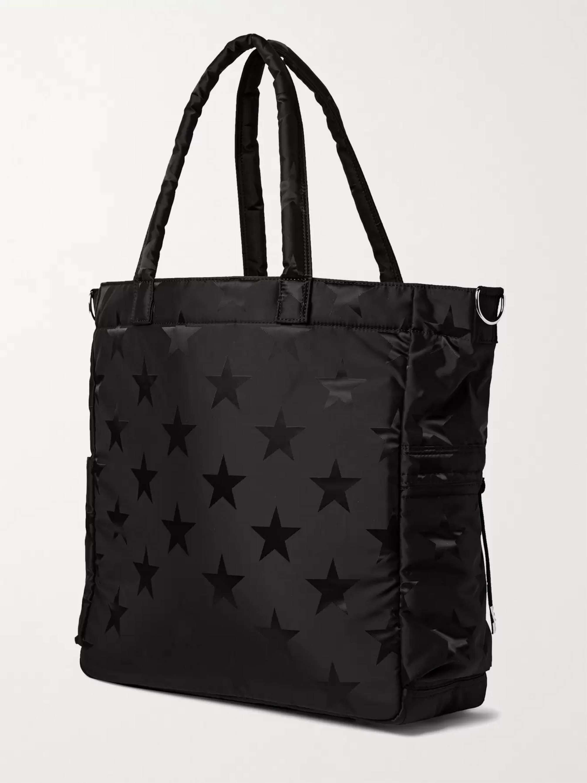 PORTER-YOSHIDA & CO 2Way Padded Printed Nylon Tote Bag