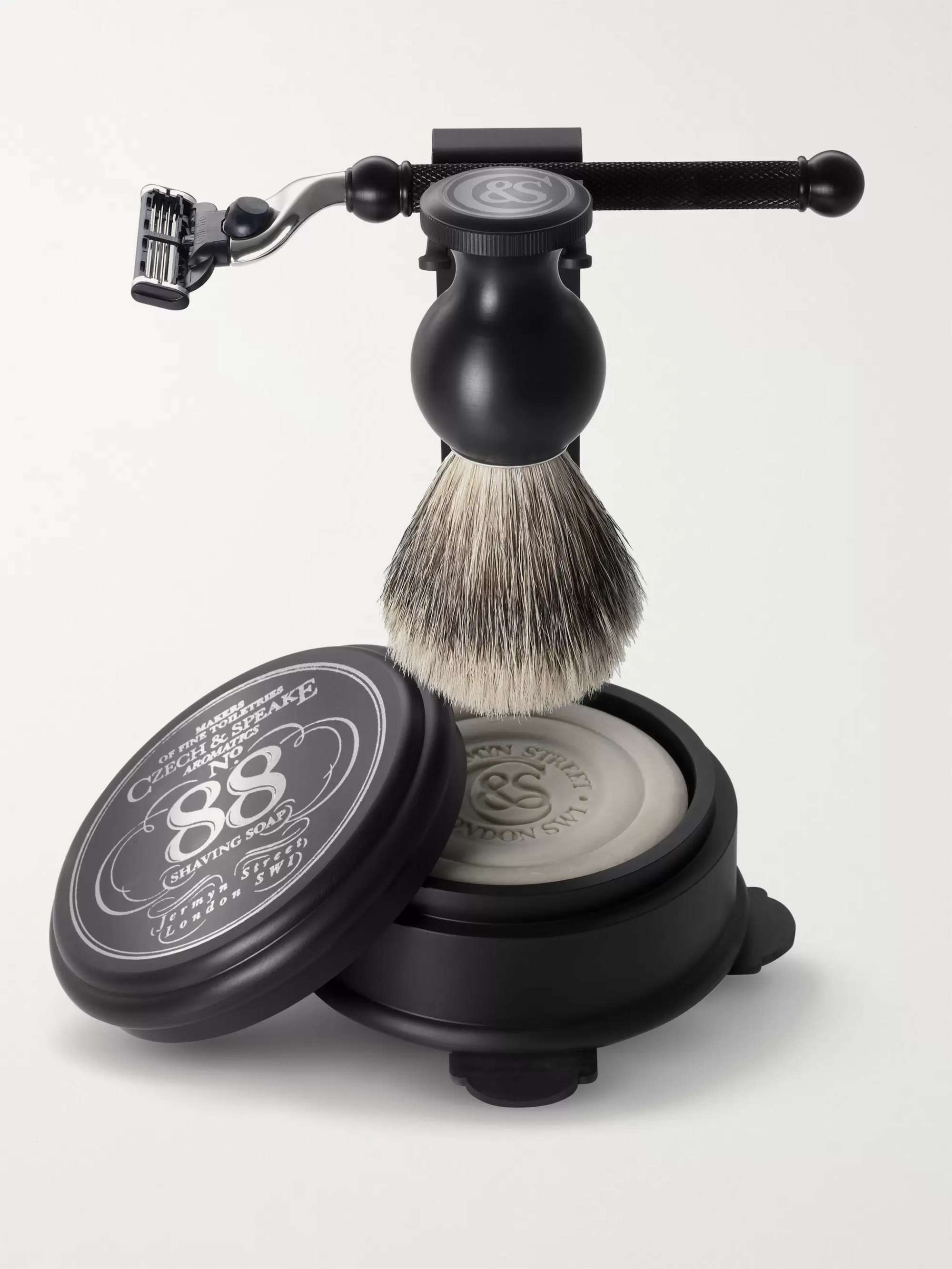 CZECH & SPEAKE No 88 Shaving Set & Stand