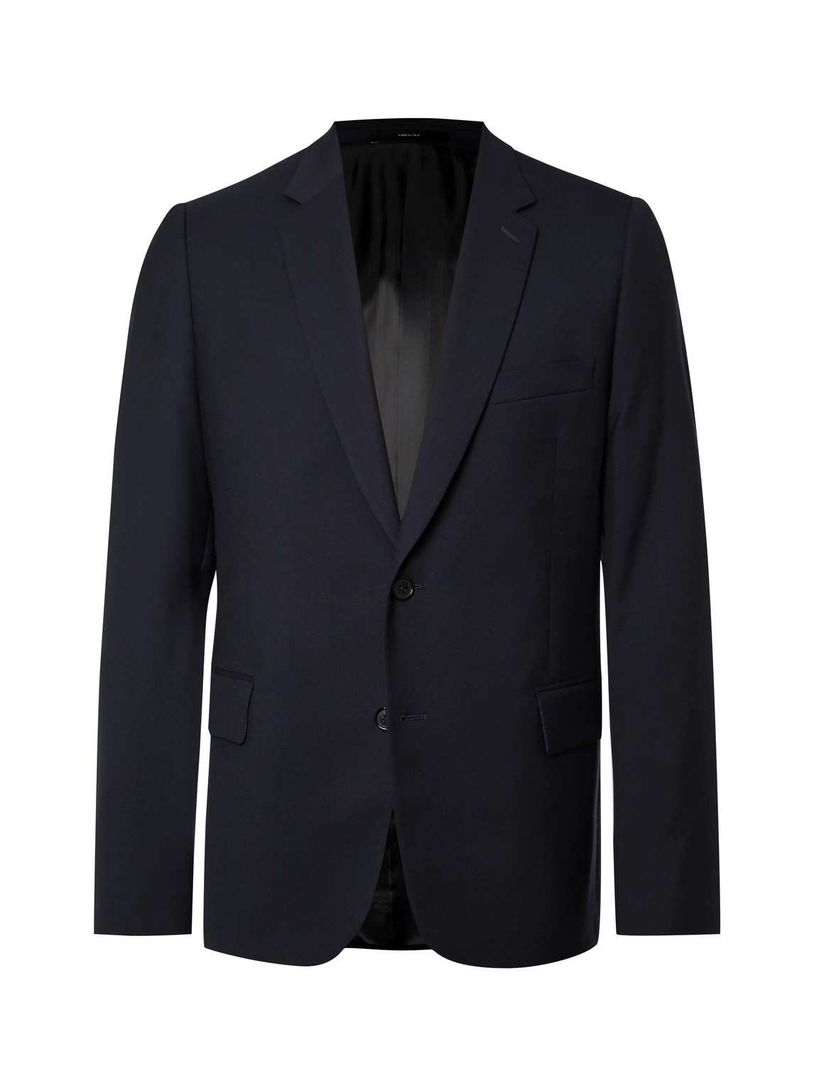 Paul Smith Soho Slim-fit Wool-twill Suit Jacket In Blue