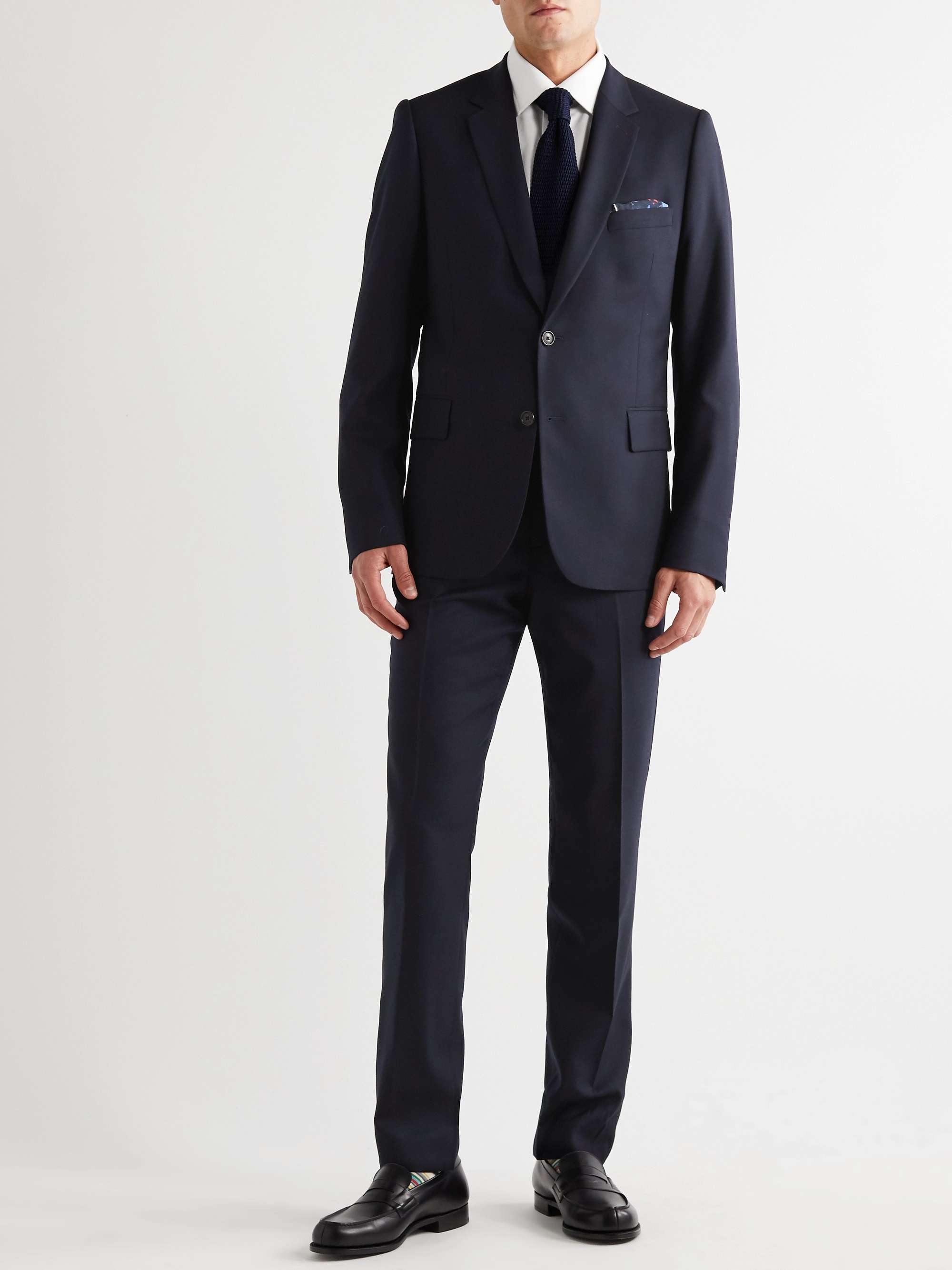 Soho Slim-Fit Cotton Suit Trousers