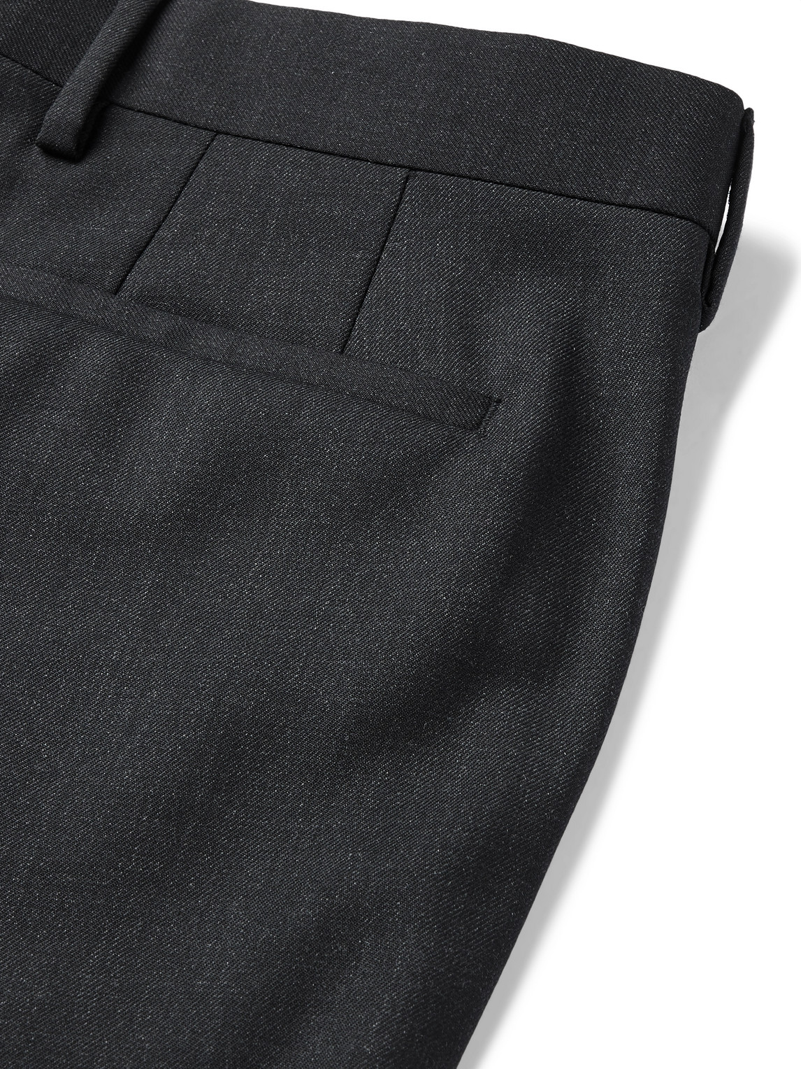 Paul Smith Soho Slim-fit Wool Suit Trousers In Gray