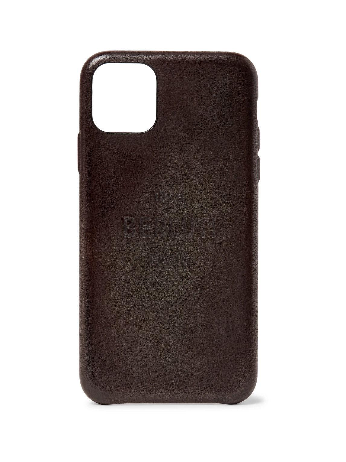 Berluti Native Union Venezia Leather Iphone 11 Pro Max Case In Brown