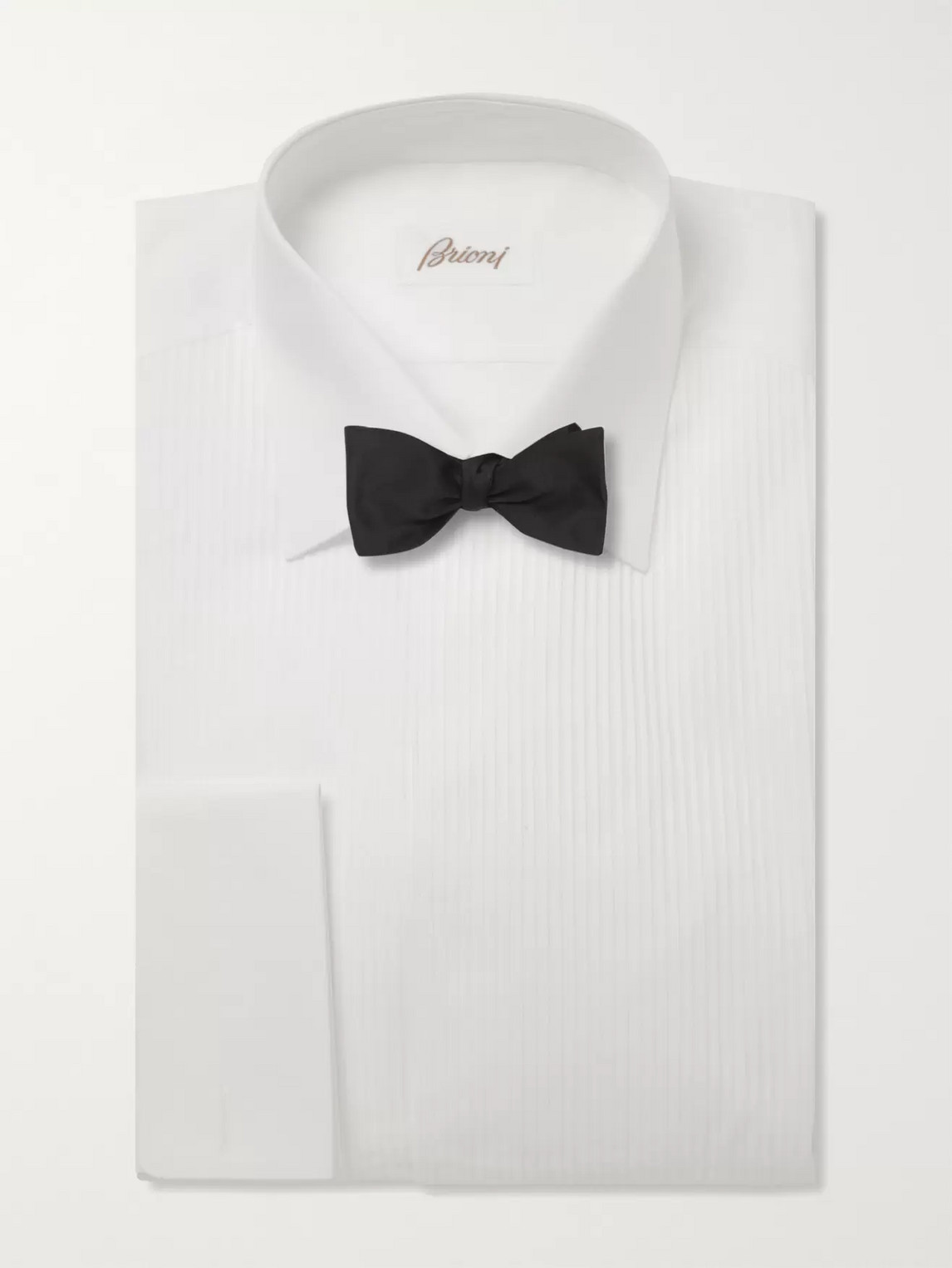 TURNBULL & ASSER PRE-TIED SILK BOW TIE