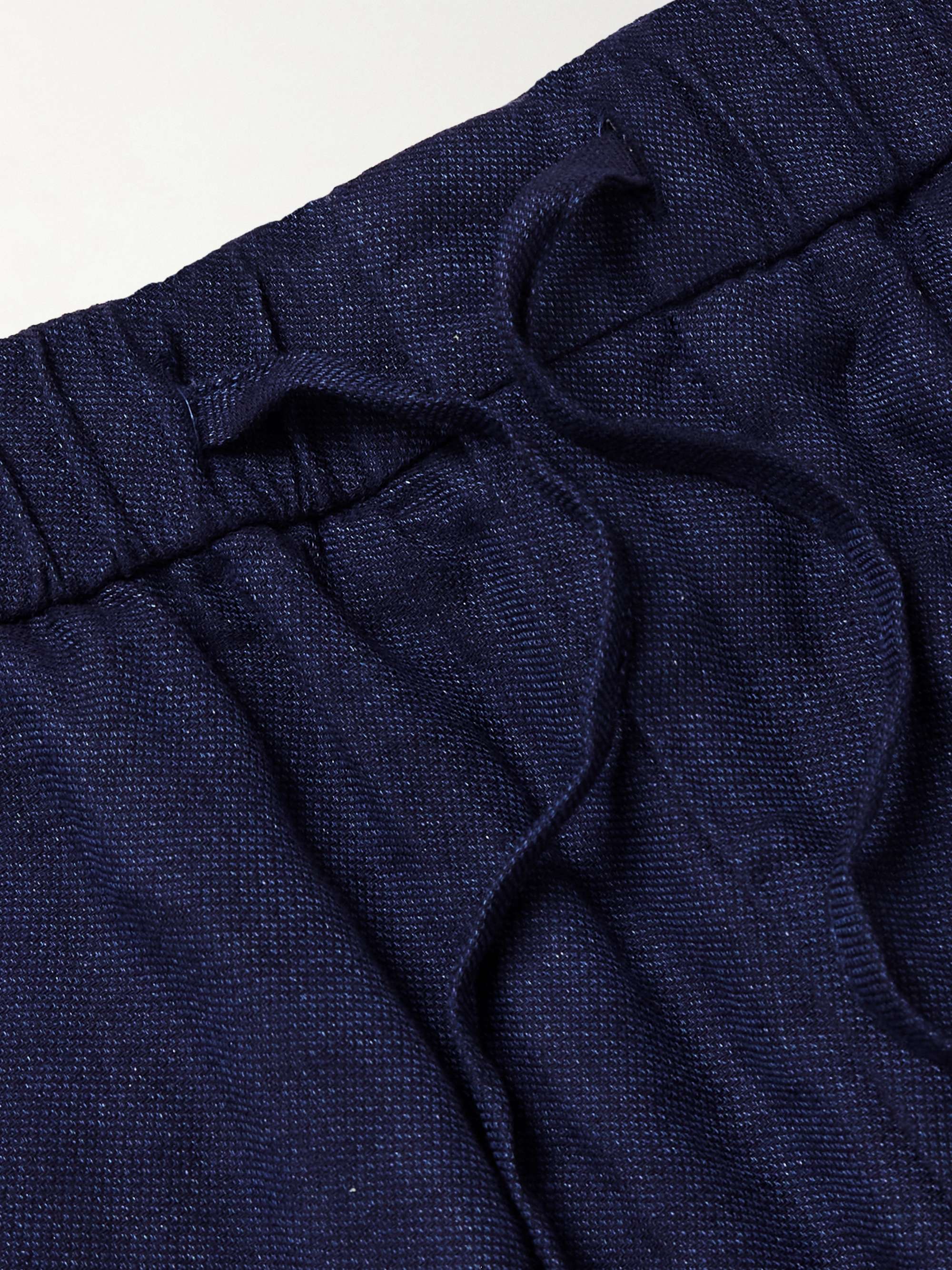 FRESCOBOL CARIOCA Felipe Slim-Fit Linen and Cotton-Blend Drawstring Shorts