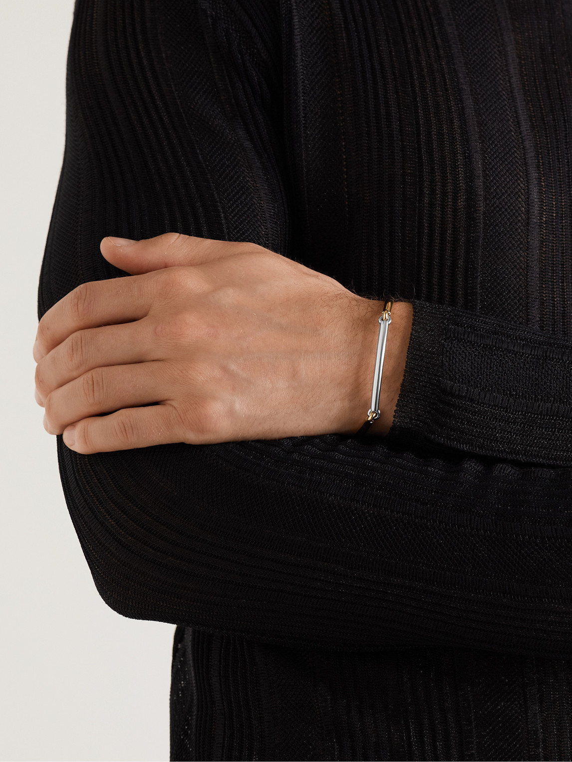 Maor The Solstice 18-karat White And Yellow Gold Bracelet In Gold