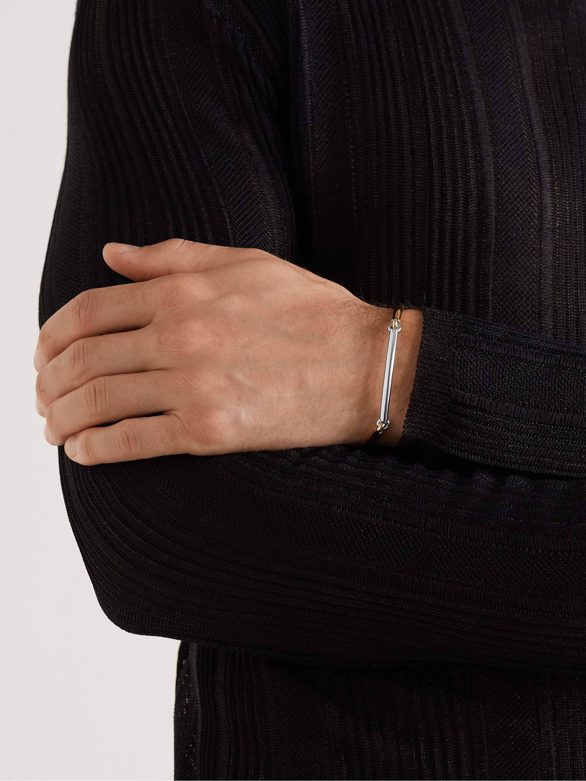 MAOR The Solstice 18-Karat White and Yellow Gold Bracelet