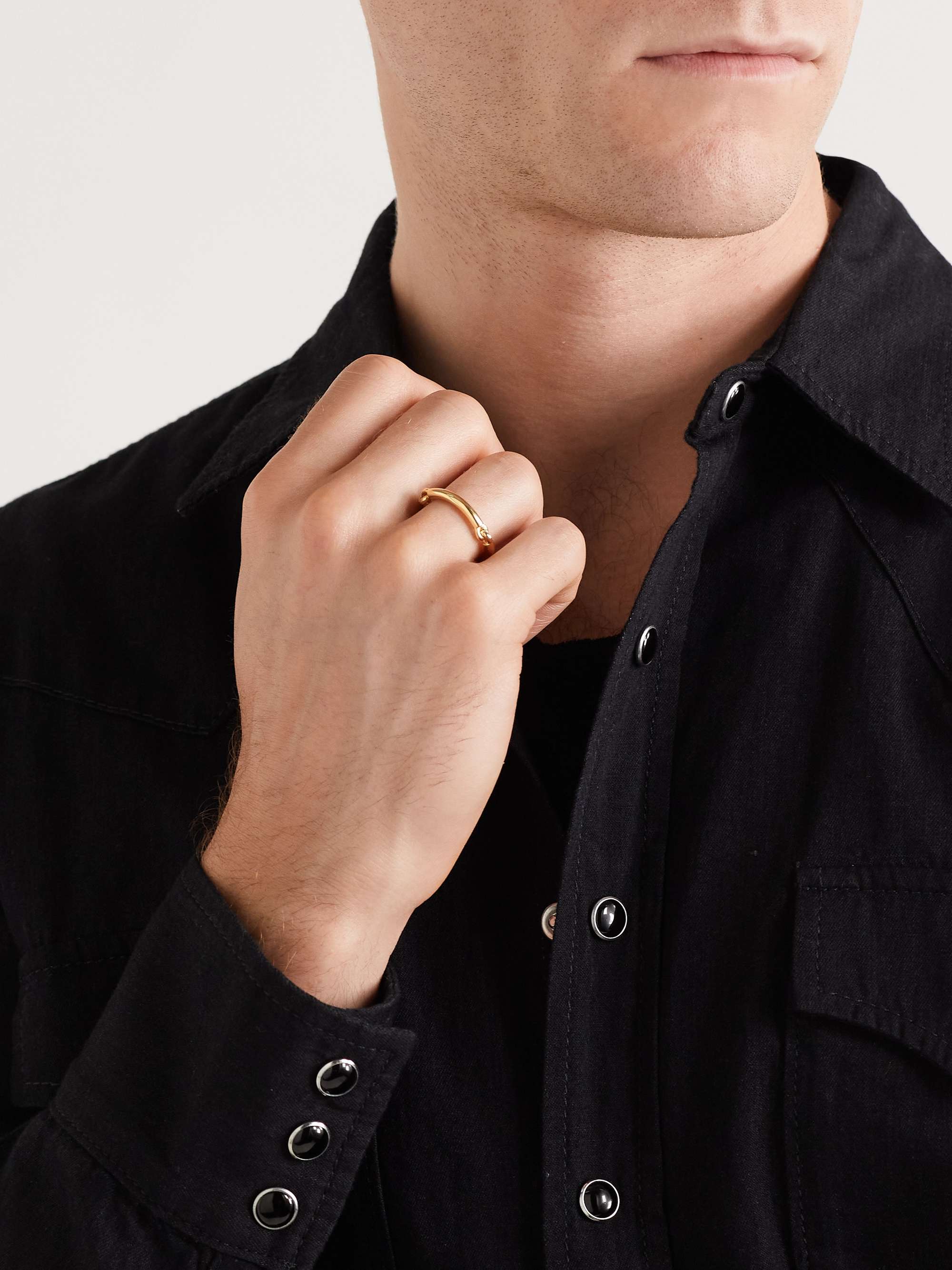 MAOR The Equinox 18-Karat Gold Ring